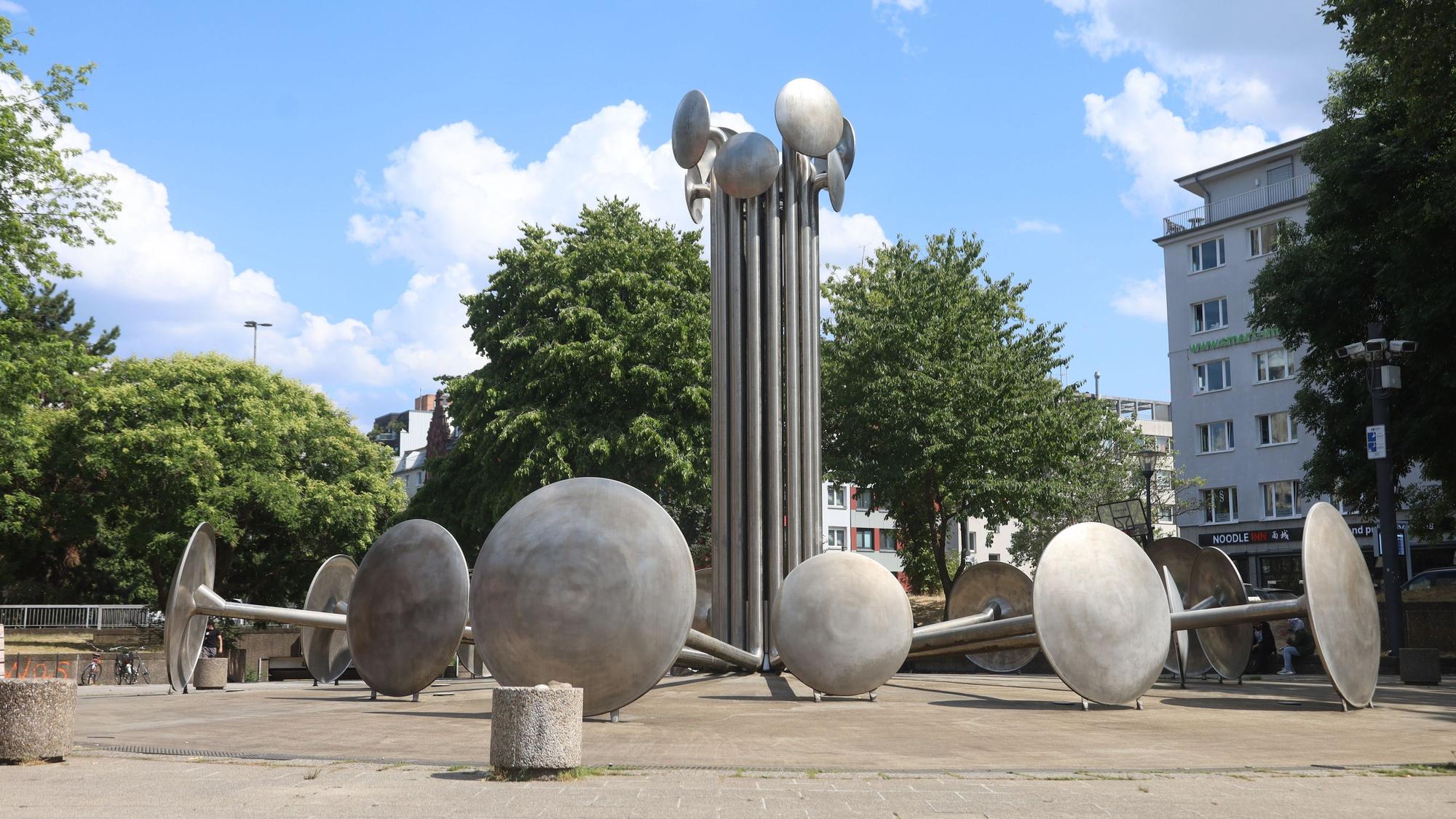 Brunnen am Ebertplatz.