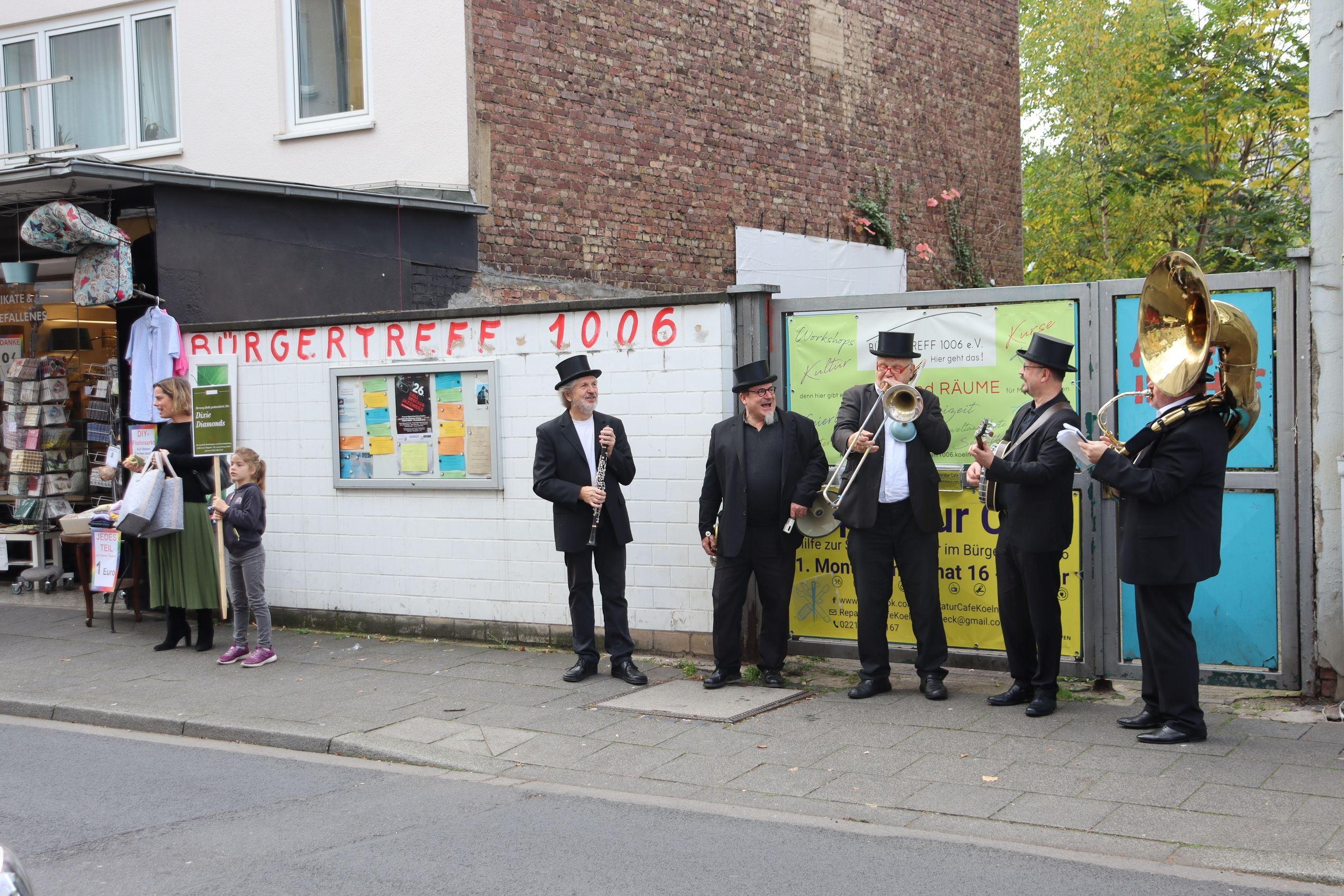 Jazz auf der Straße bei der Dellbrücker Jazzmeile. (Archivbild)