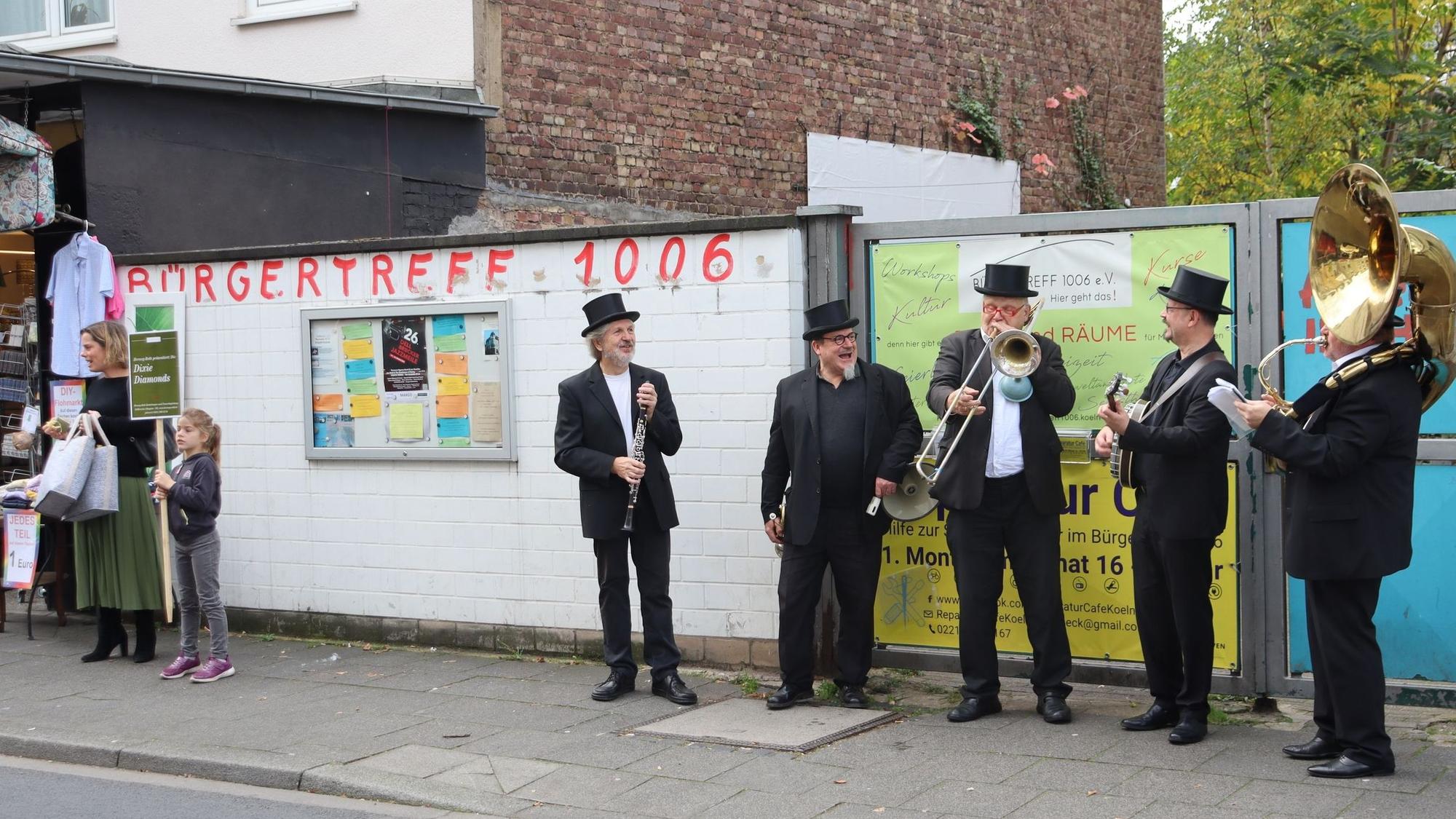 Jazz auf der Straße bei der Dellbrücker Jazzmeile. (Archivbild)