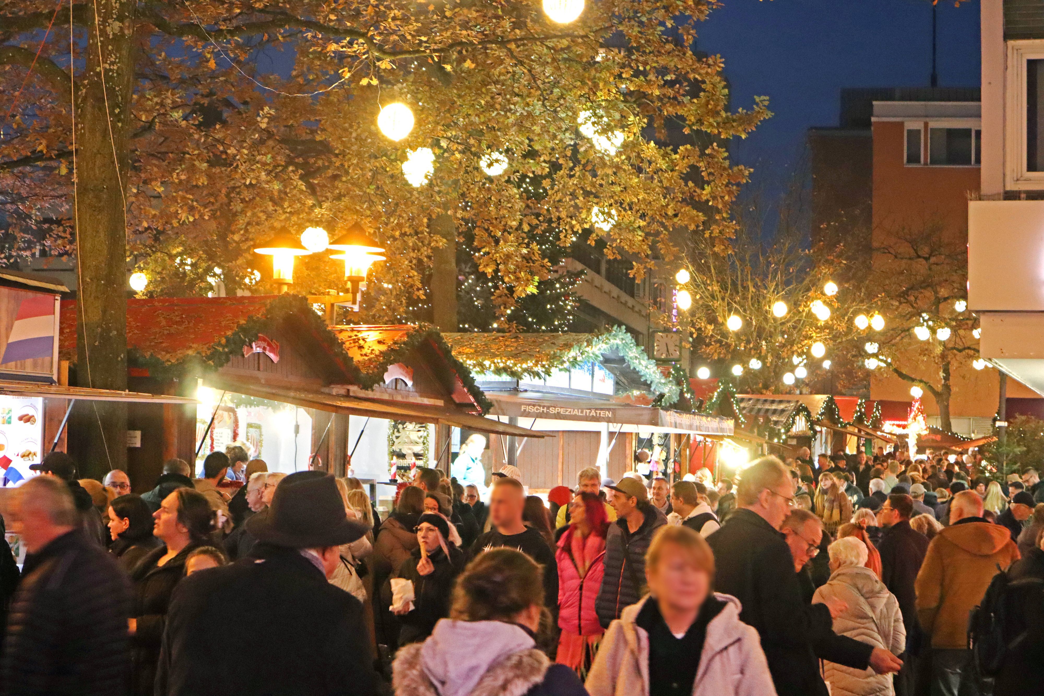 Weihnachtsmarkt im Essener Ortsteil Steele