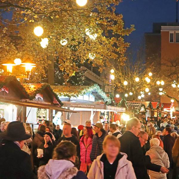 Weihnachtsmarkt im Essener Ortsteil Steele