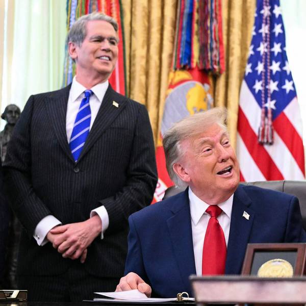 Susan Dell (r.) und Donald Trump im Oval Office am Mittwoch.