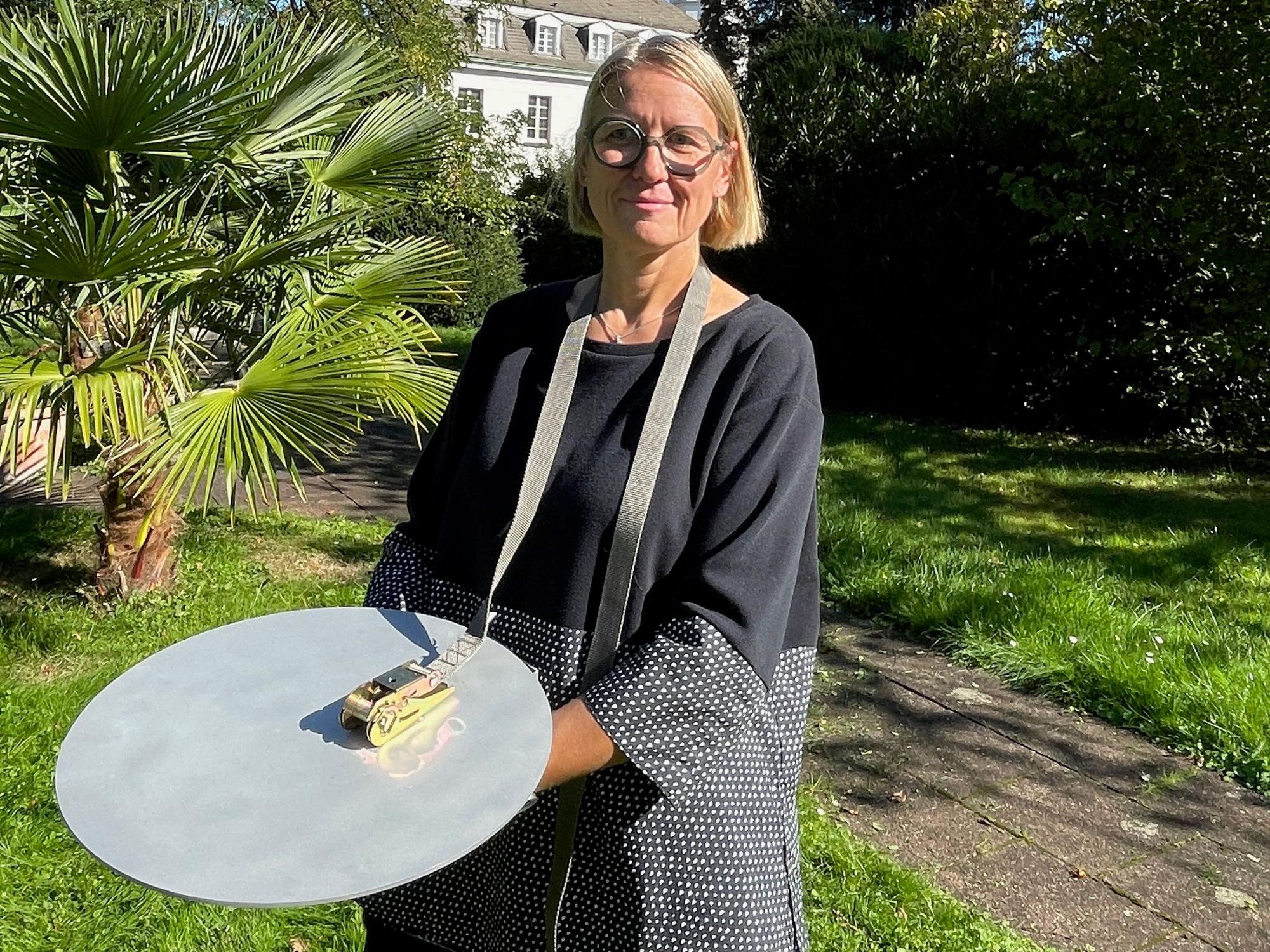 Designerin Nina Ruthe hat den „Stammtisch“ entworfen.