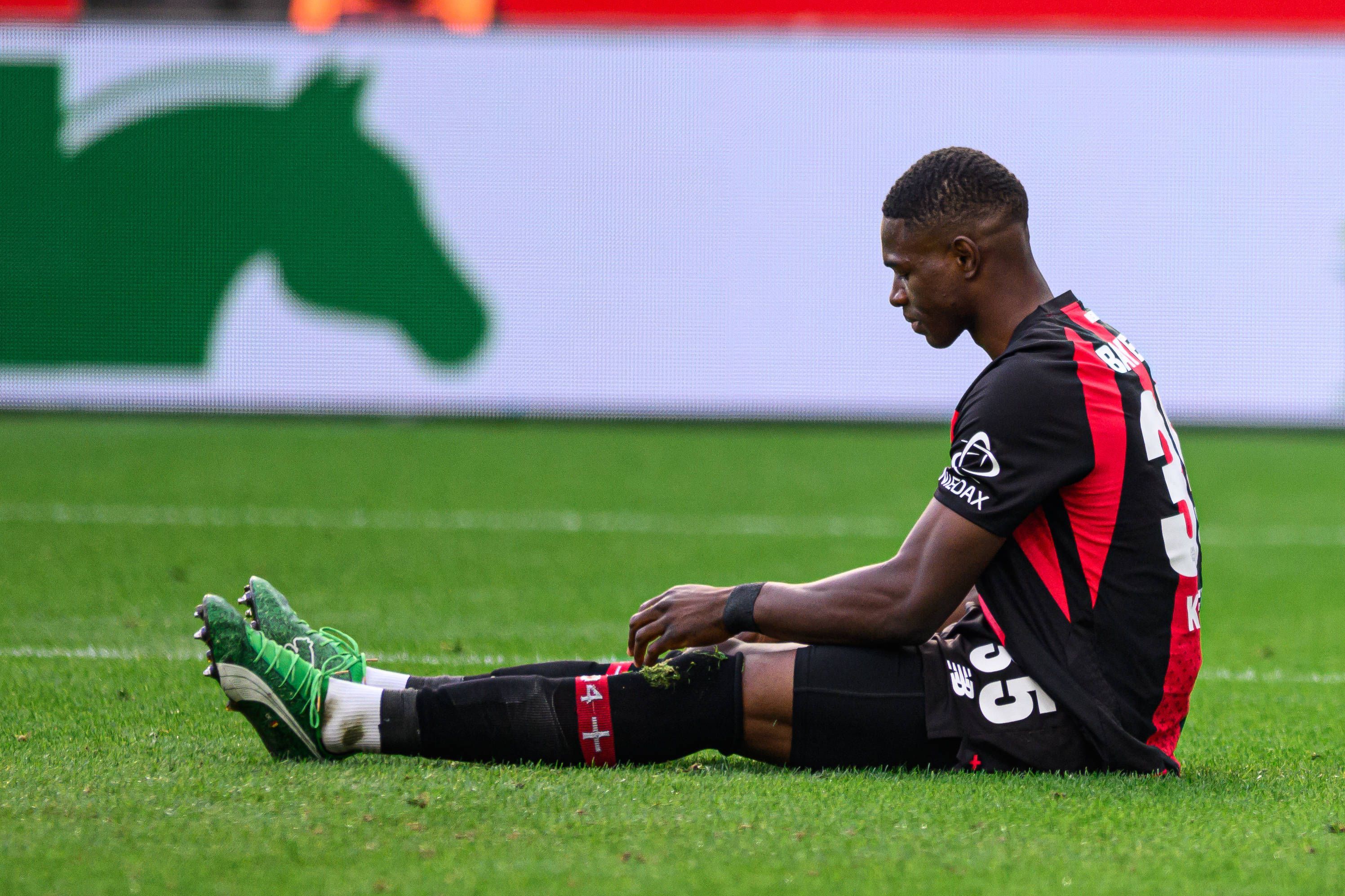 LEVERKUSEN, GERMANY - 20 SEPTEMBER, 2026: Christian Kofane - The Bundesliga match Bayer 04 Leverkusen vs. RB Leipzig at BayArena. PUBLICATIONxNOTxINxRUS Copyright: xVitaliixKliuievx