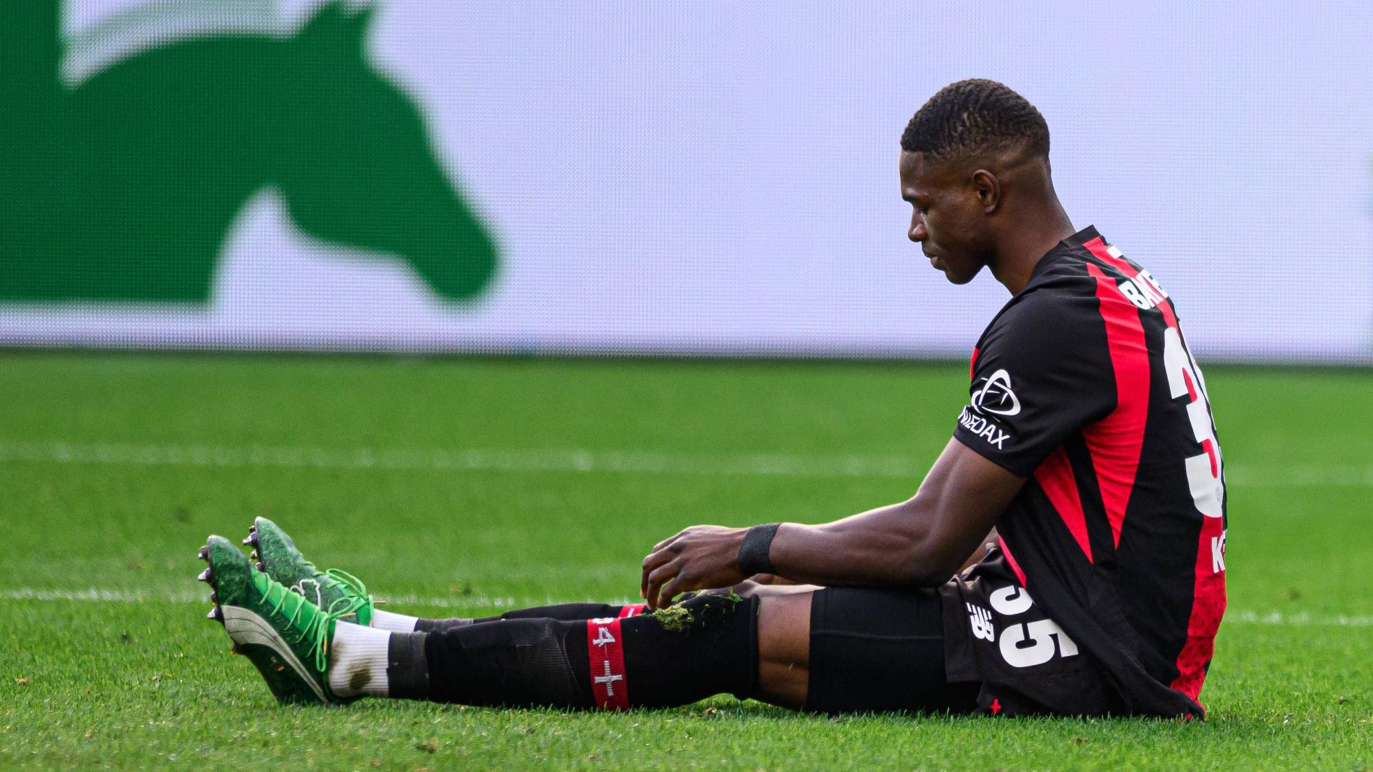LEVERKUSEN, GERMANY - 20 SEPTEMBER, 2026: Christian Kofane - The Bundesliga match Bayer 04 Leverkusen vs. RB Leipzig at BayArena. PUBLICATIONxNOTxINxRUS Copyright: xVitaliixKliuievx