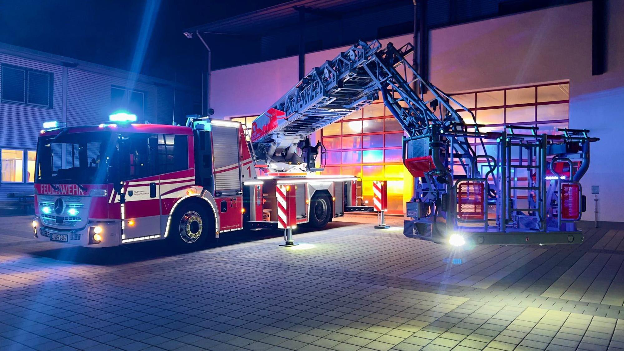 Das Foto zeigt die Feuer- und Rettungswache inm Bergisch Gladbach.