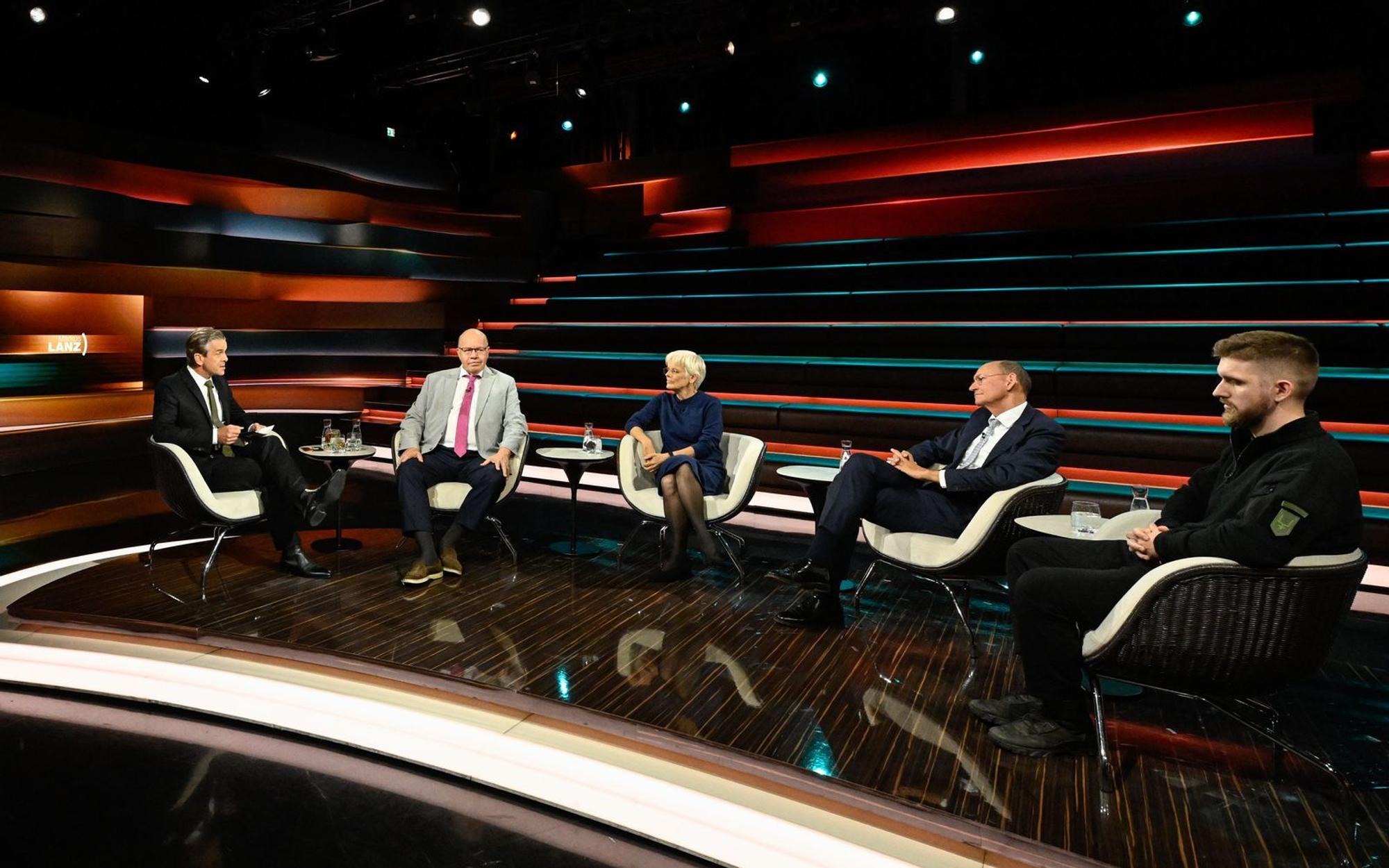 Bei „Markus Lanz“ war einmal mehr der Zustand der Bundesregierung Diskussionsthema. (Bild: ZDF / Markus Hertrich)