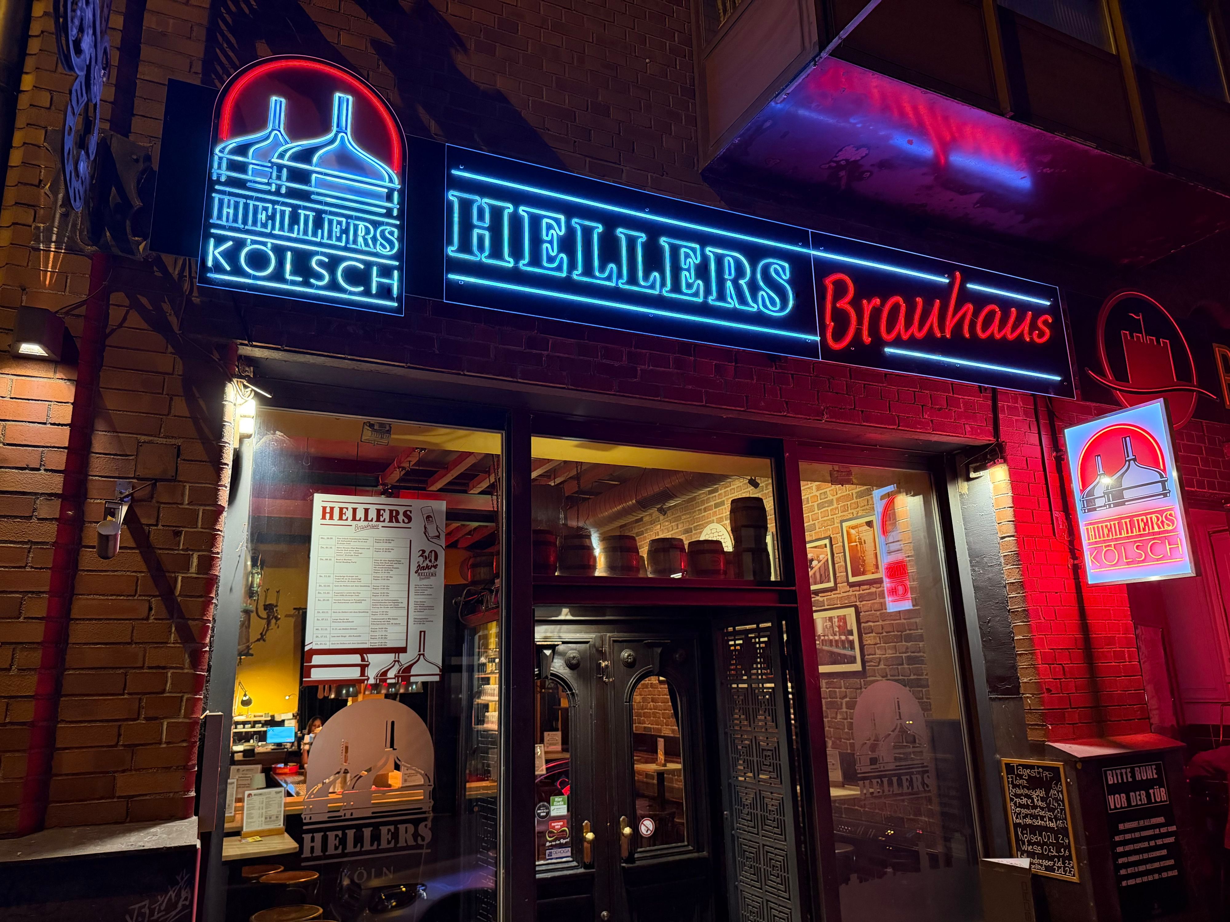 Das Hellers Brauhaus ist am Donnerstagabend geöffnet für alle normalen Besucher, sowie für alle Lesefreunde.
