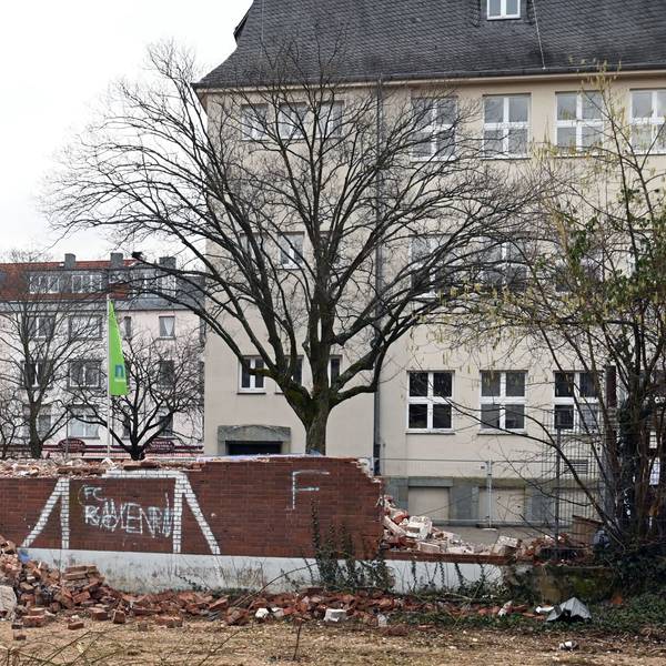 Umbauarbeiten an der Grundschule Manderscheider Platz - ein Bild aus dem vergangenem Jahr.er