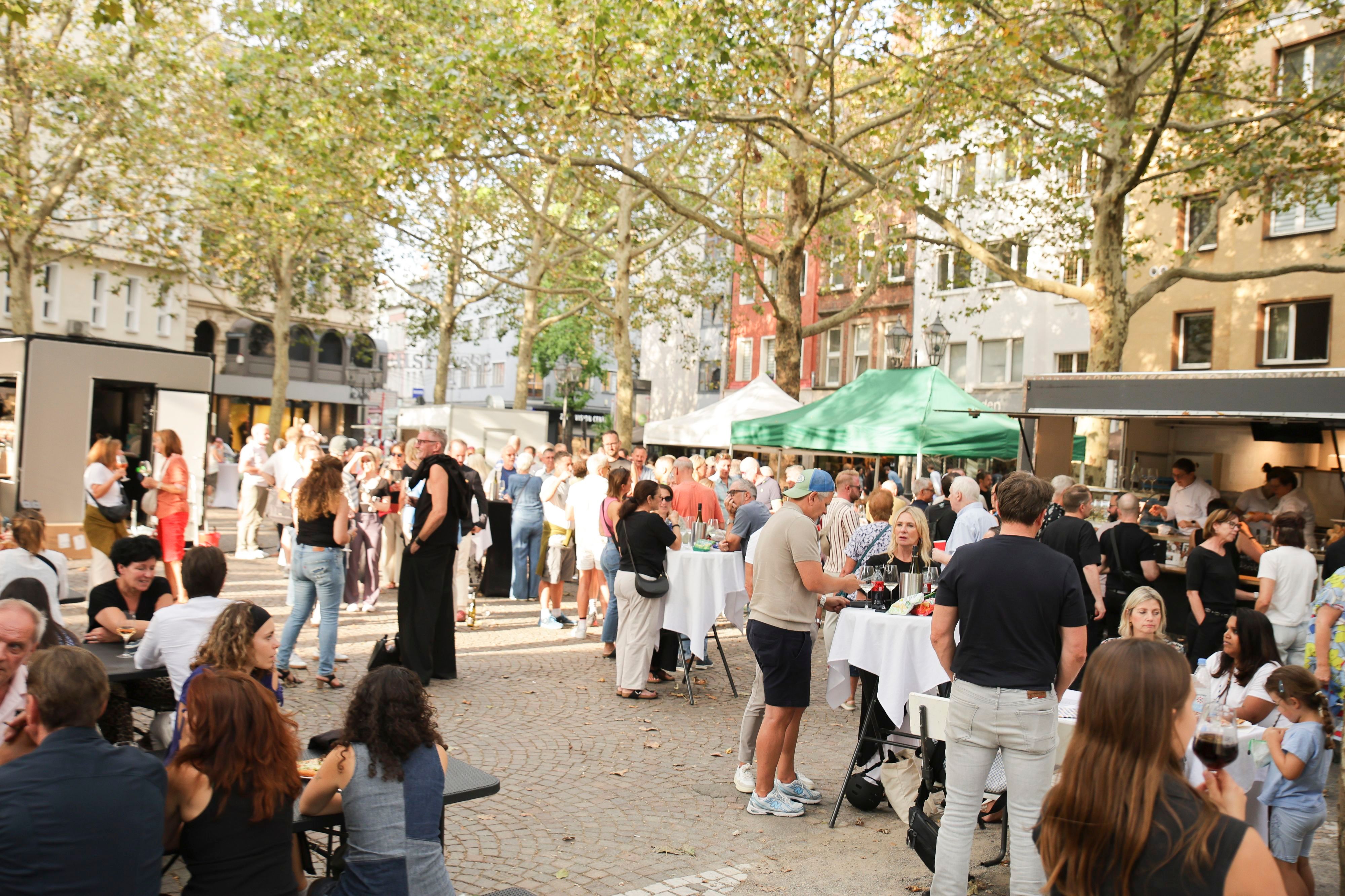 Der Markt-Treff Rudolfplatz im August