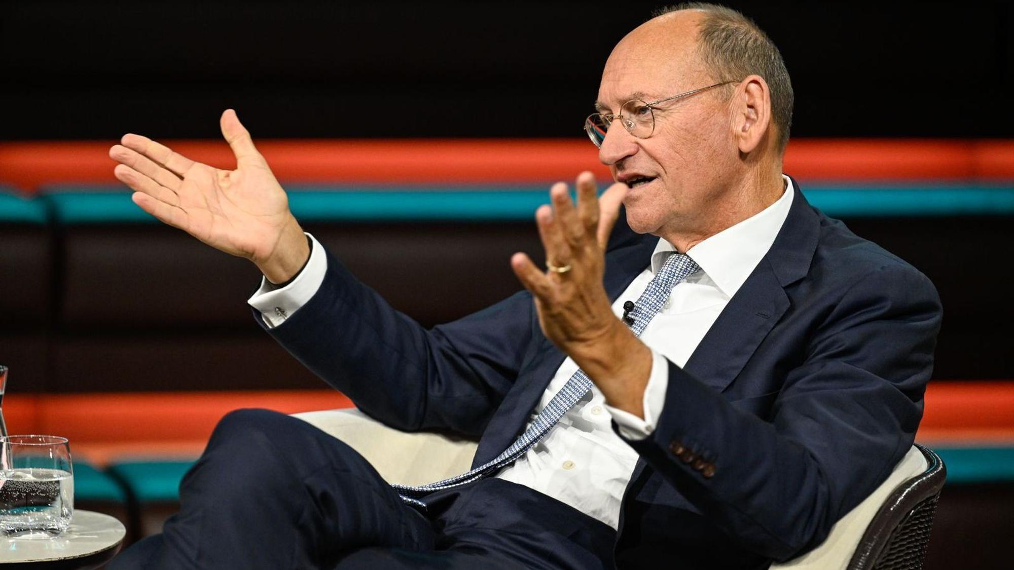 Ökonom Daniel Stelter glaubte, „der Niedergang der CDU“ sei „schwierig umzudrehen“. (Bild: ZDF / Markus Hertrich)