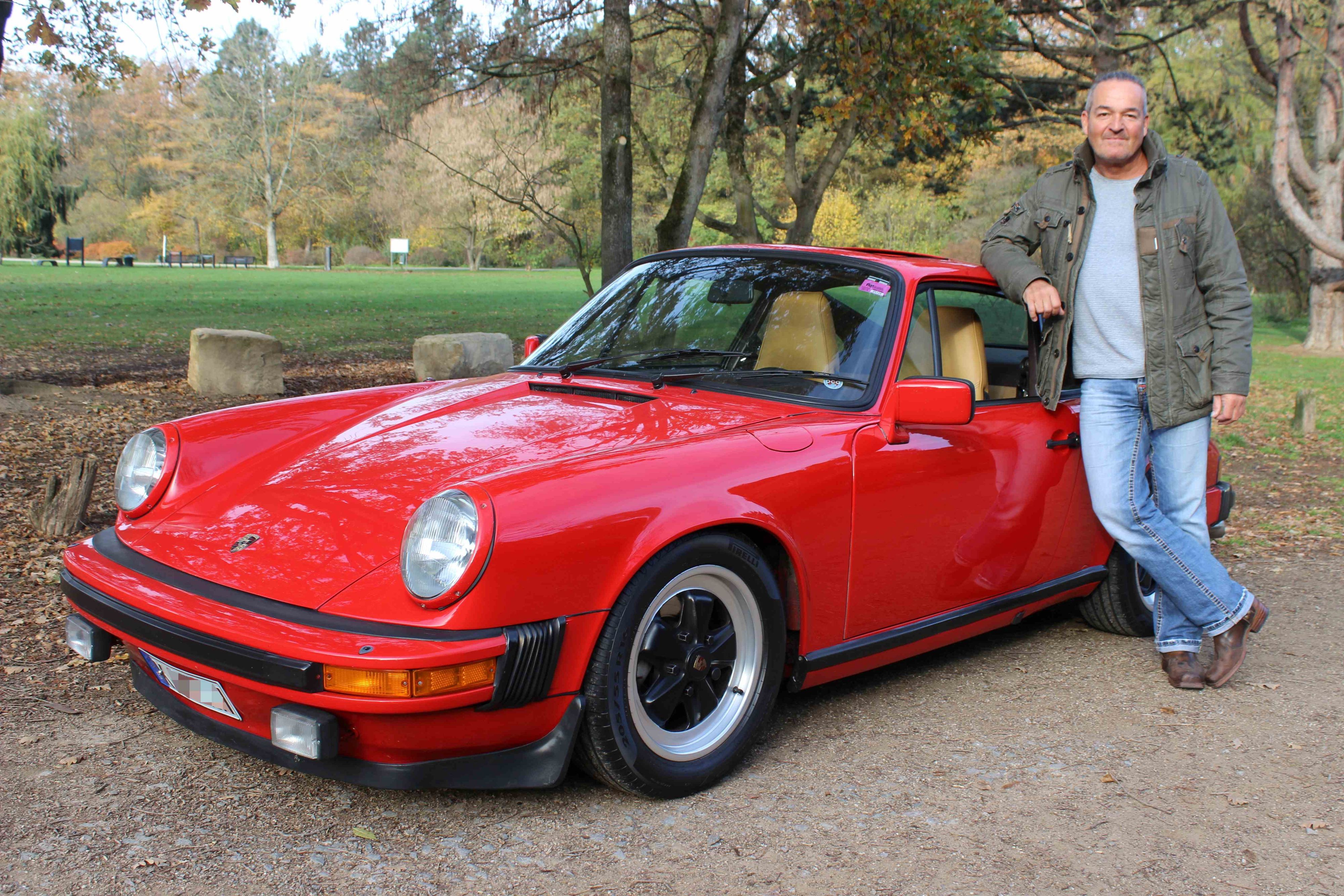 Seinen ersten Porsche 911-er bekam Sven Müller mit 21. Seit ein paar Jahren ist das alte Lebens- und Fahrgefühl zurück. Sein jetziges G-Modell stammt aus den USA.