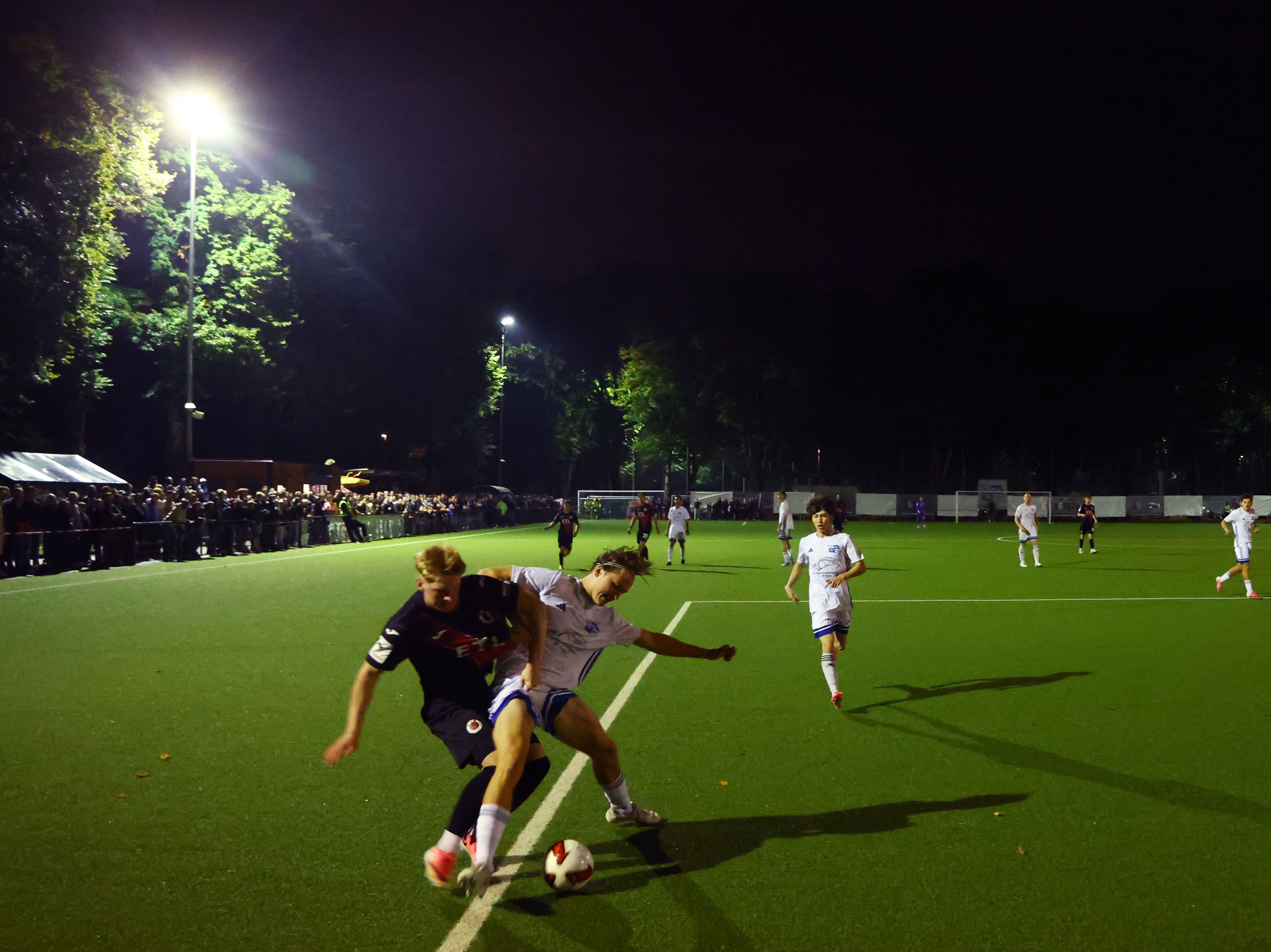 7.10.2026, Köln: Sport - Fußball Mittelrheinpokal -  Eichenkreuz Sportanlage Köln - Blau-Weiß Köln vs Viktoria Köln.  Foto: Thilo Schmülgen