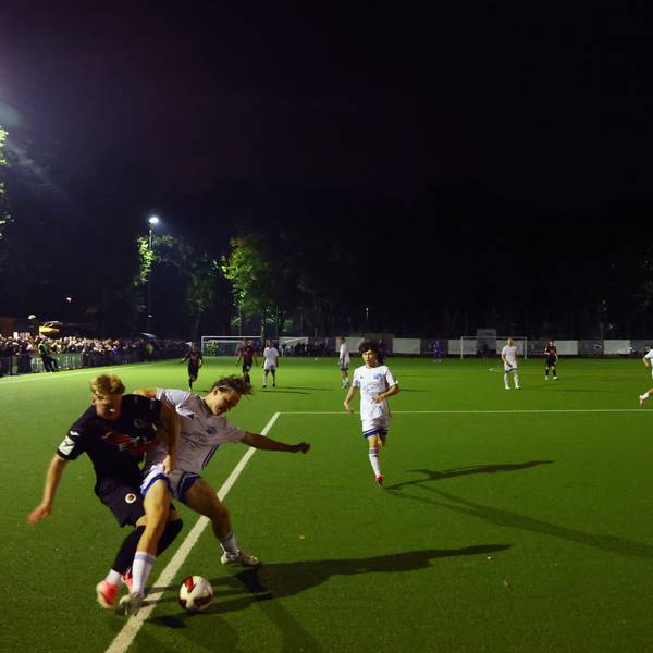 7.10.2026, Köln: Sport - Fußball Mittelrheinpokal - Eichenkreuz Sportanlage Köln - Blau-Weiß Köln vs Viktoria Köln. Foto: Thilo Schmülgen