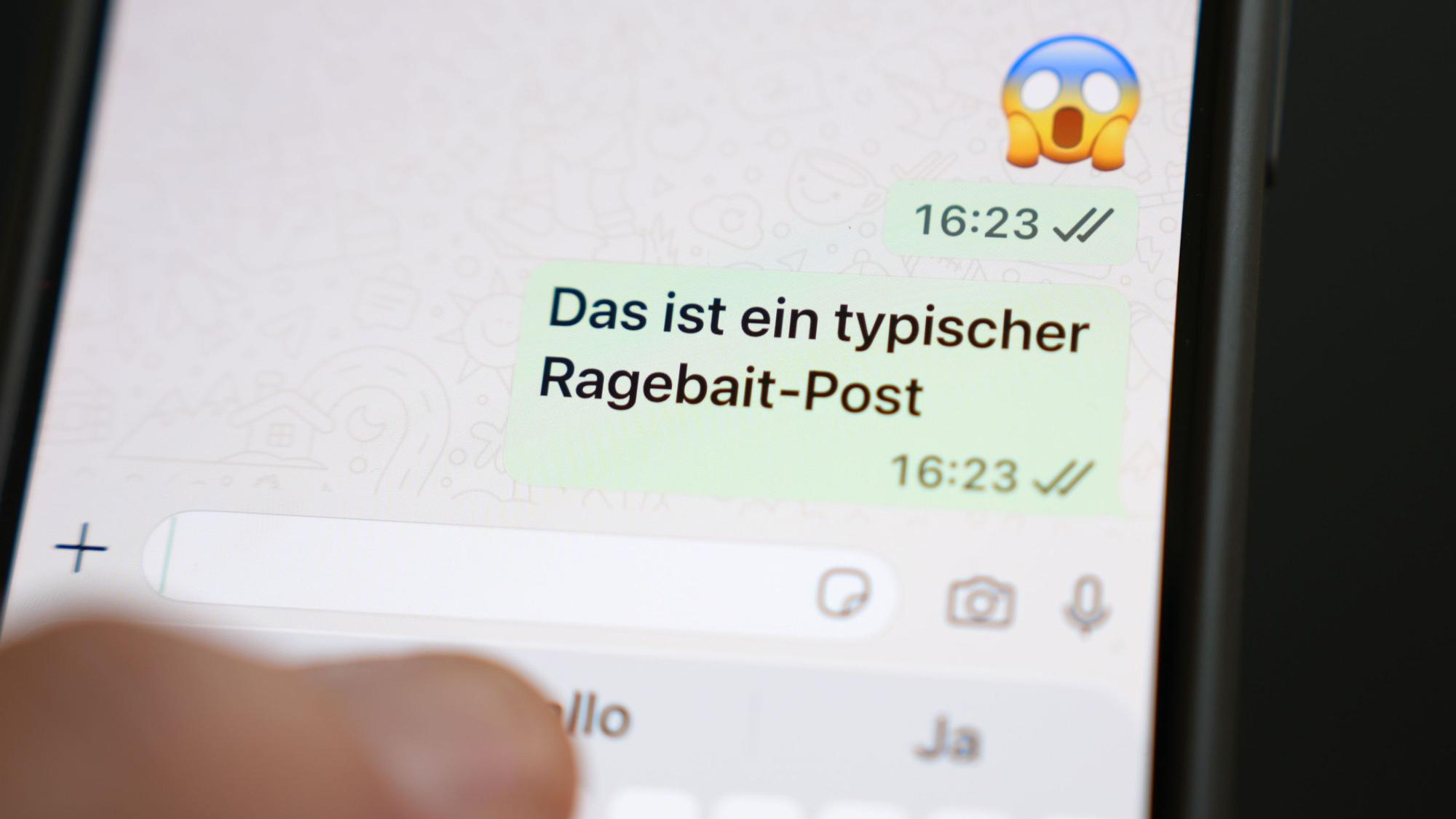 „Ragebait“ ist das Jugendwort des Jahres.