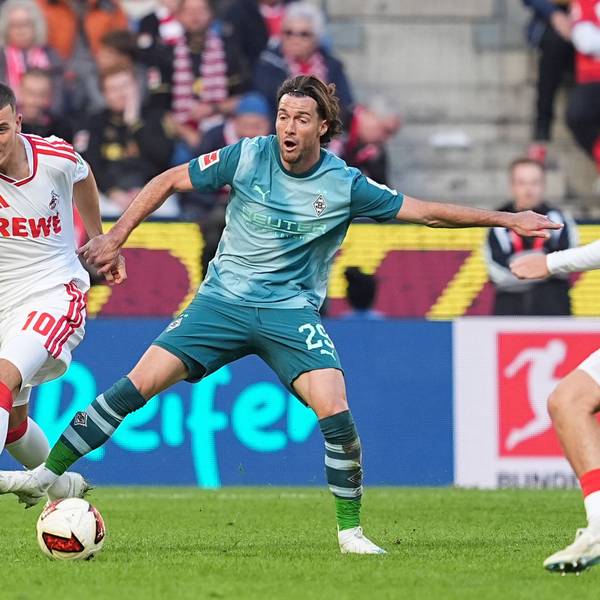 Der 1. FC Köln spielt gegen Borussia Mönchengladbach.