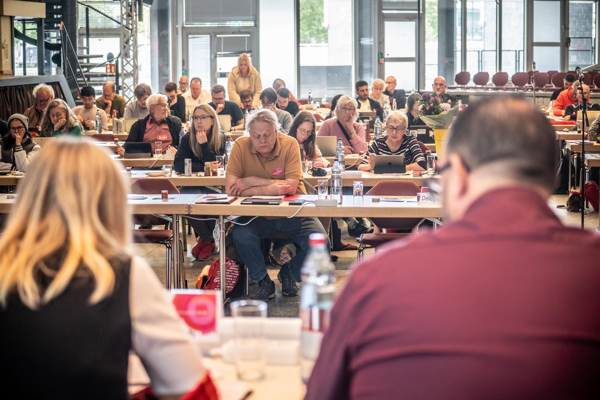 Verdi-Bezirkskonferenz Forum, Bild: Ralf Krieger