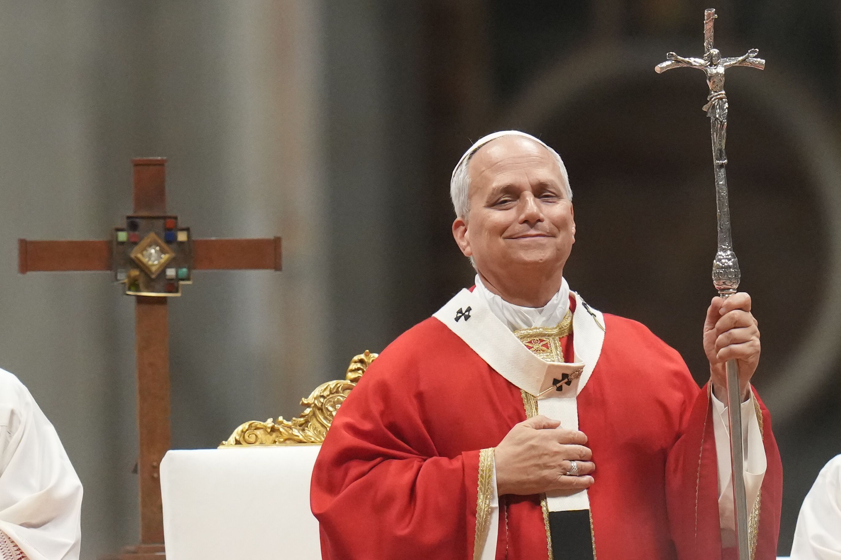 Papst Leo XIV. zelebriert in der Petersbasilika im Vatikan eine Messe anlässlich der jährlichen Eröffnung des akademischen Jahres an den päpstlichen Universitäten, an der sich die 22 päpstlichen Einrichtungen in Rom sowie zahlreiche weitere weltweit beteiligen.