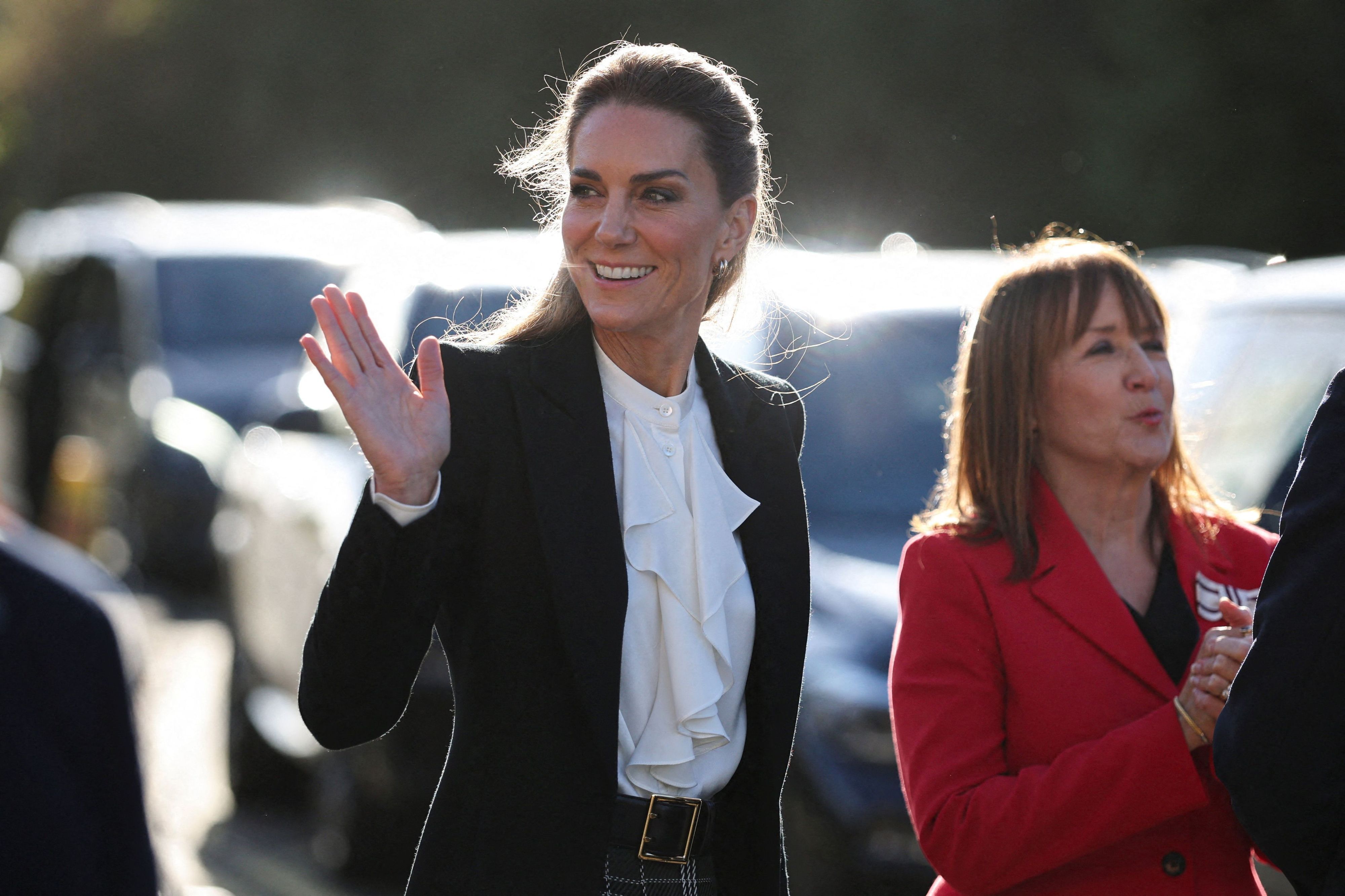 Prinzessin Kate beim Empfang in Belfast.