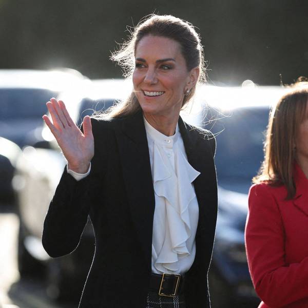 Prinzessin Kate beim Empfang in Belfast.