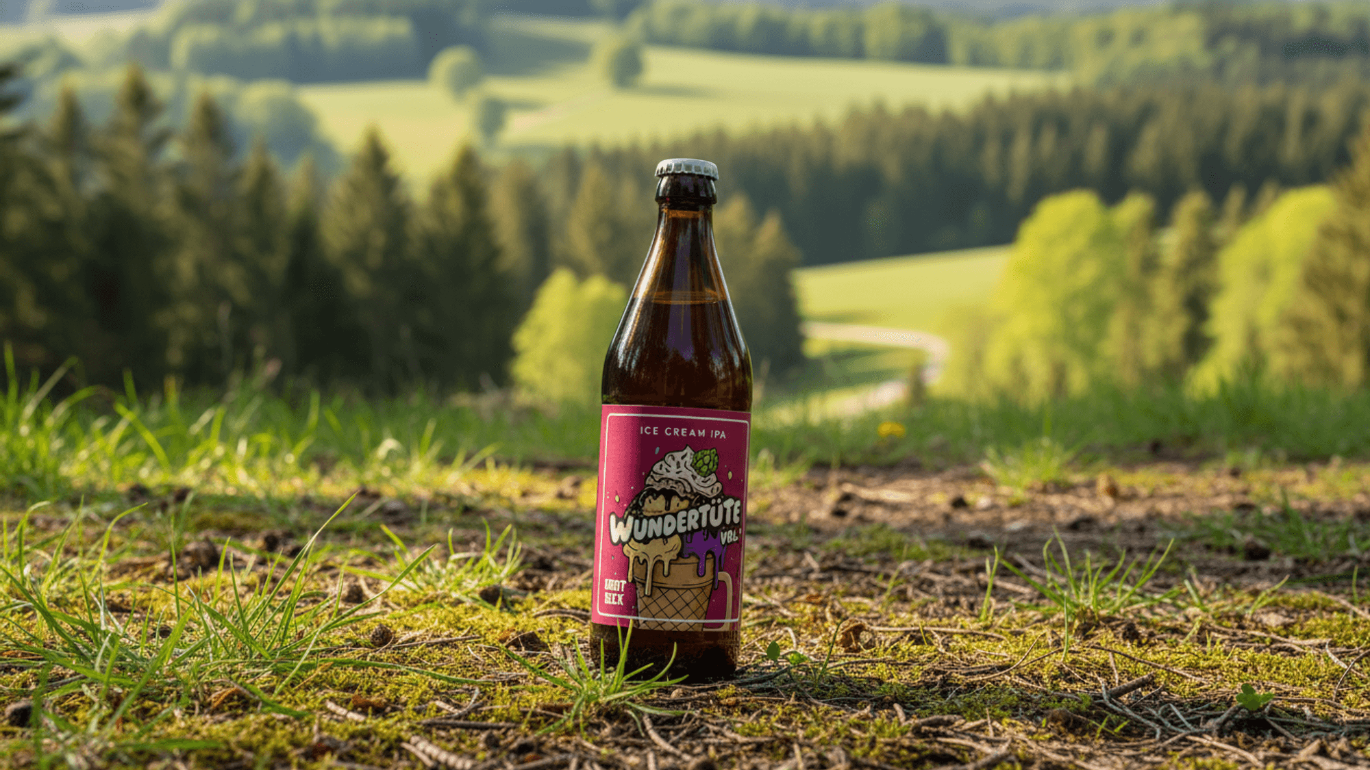 „Wundertüte“ Bier auf Hügel..