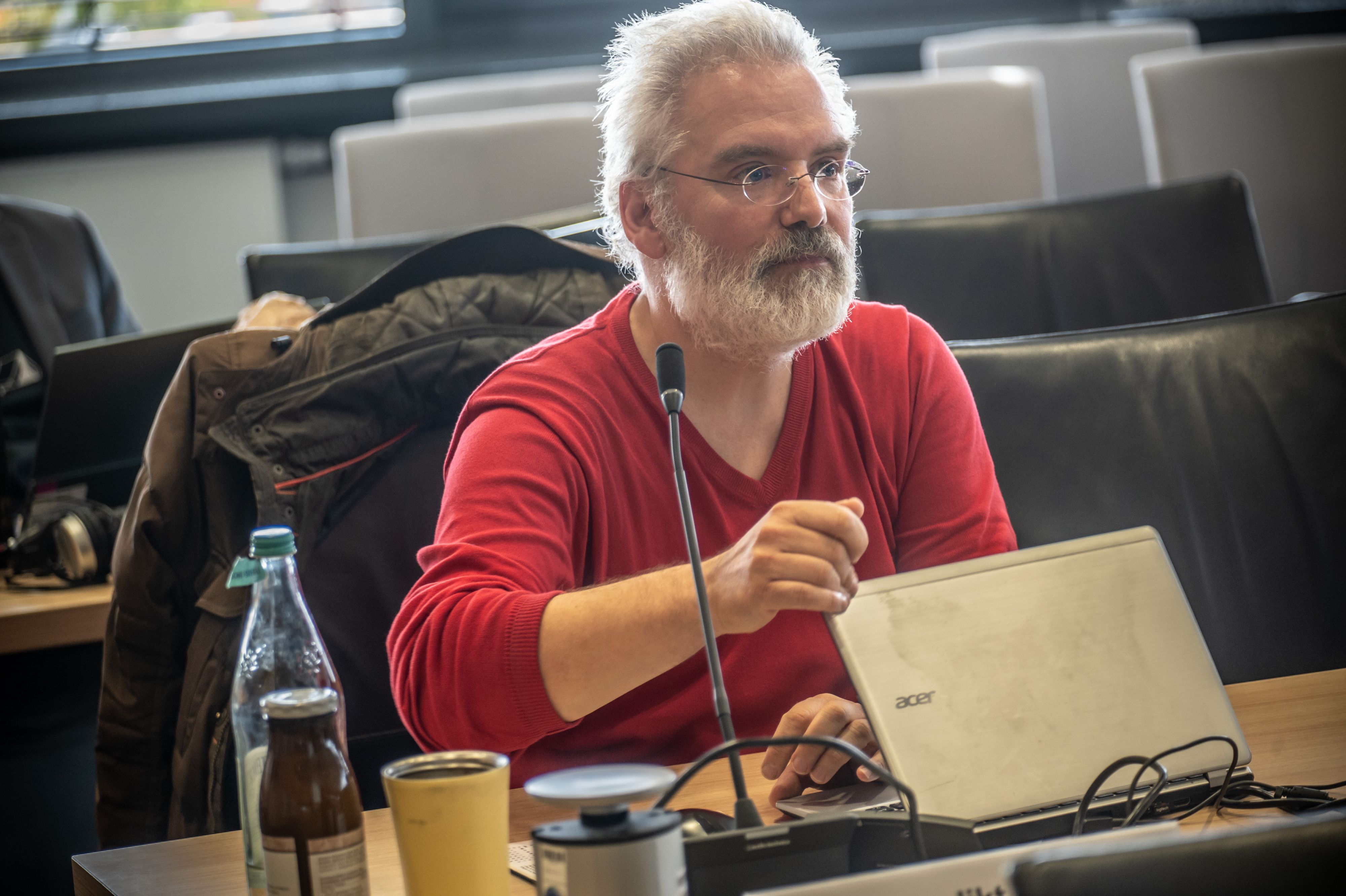 Benedikt Rees Ratssitzung  Bild: Ralf Krieger