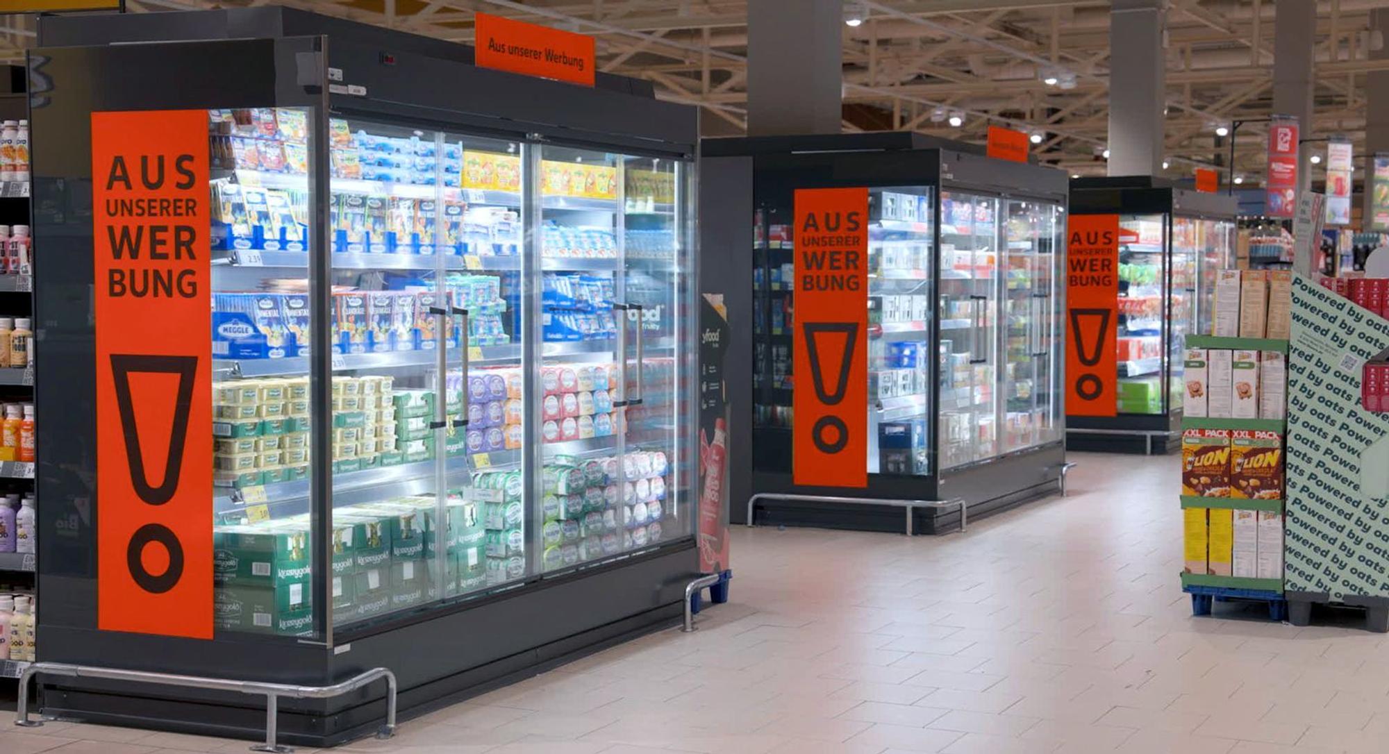 Sparstufe Rot! Supermärkte arbeiten bei ihren Sonderagebote vor allem mit der Signalfarbe Rot. (Bild: SWR)
