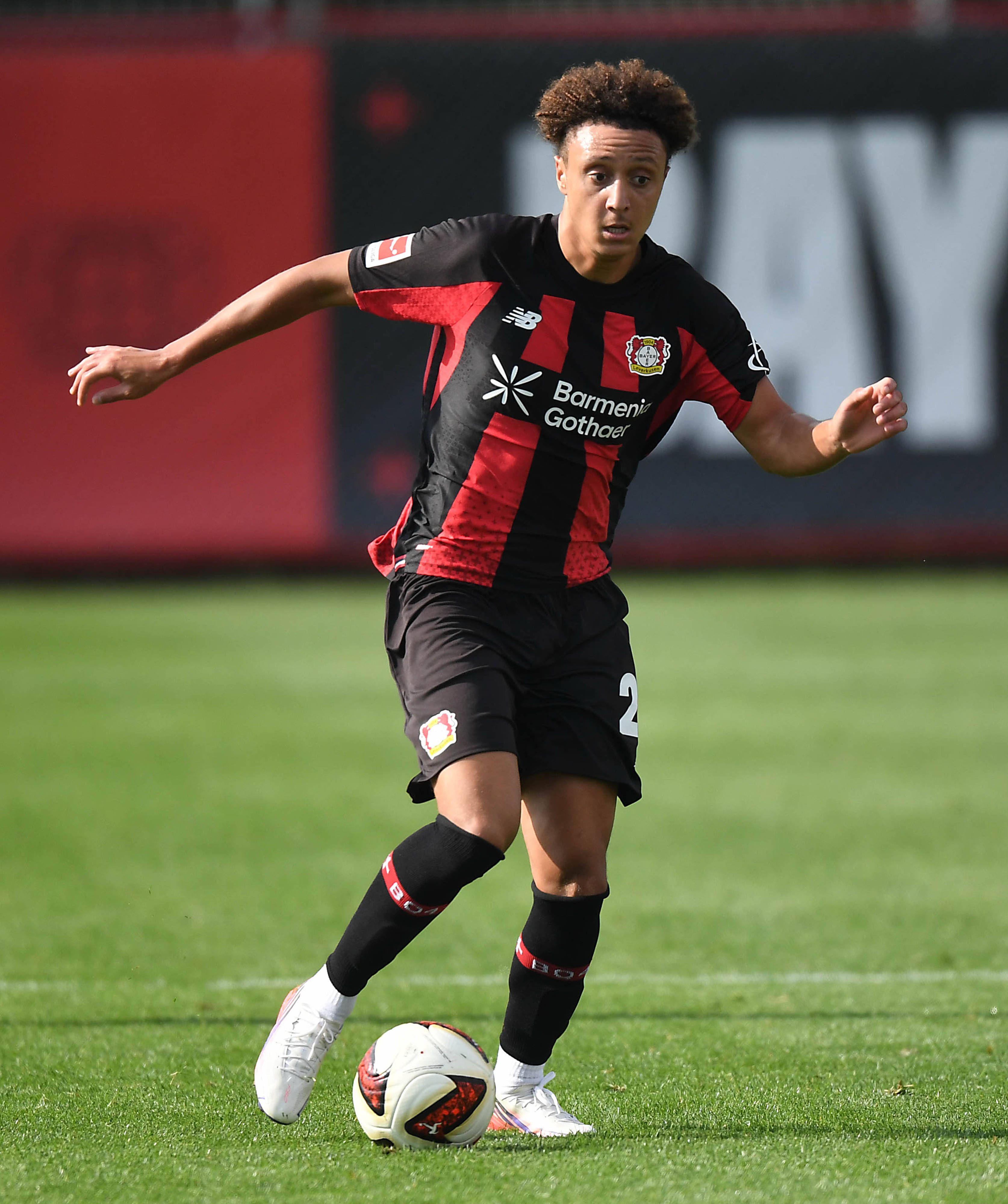 0210.2026, xophax, Fussball 1.Bundesliga, Bayer 04 Leverkusen Testspiel gegen Fortuna Köln . Eliesse Ben Seghir  Bayer 04 Leverkusen  Leverkusen *** 0210 2026, xophax, Soccer, Bundesliga 1, Bayer 04 Leverkusen Friendly Match vs. Fortuna Cologne, Eliesse Ben Seghir, Bayer 04 Leverkusen, Leverkusen