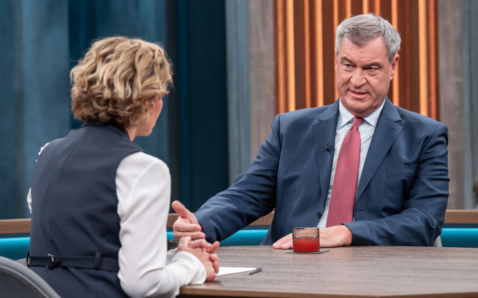 Markus Söder hat eine Kanzlerkandidatur erneut ausgeschlossen. (Bild: NDR/Thomas Ernst)
