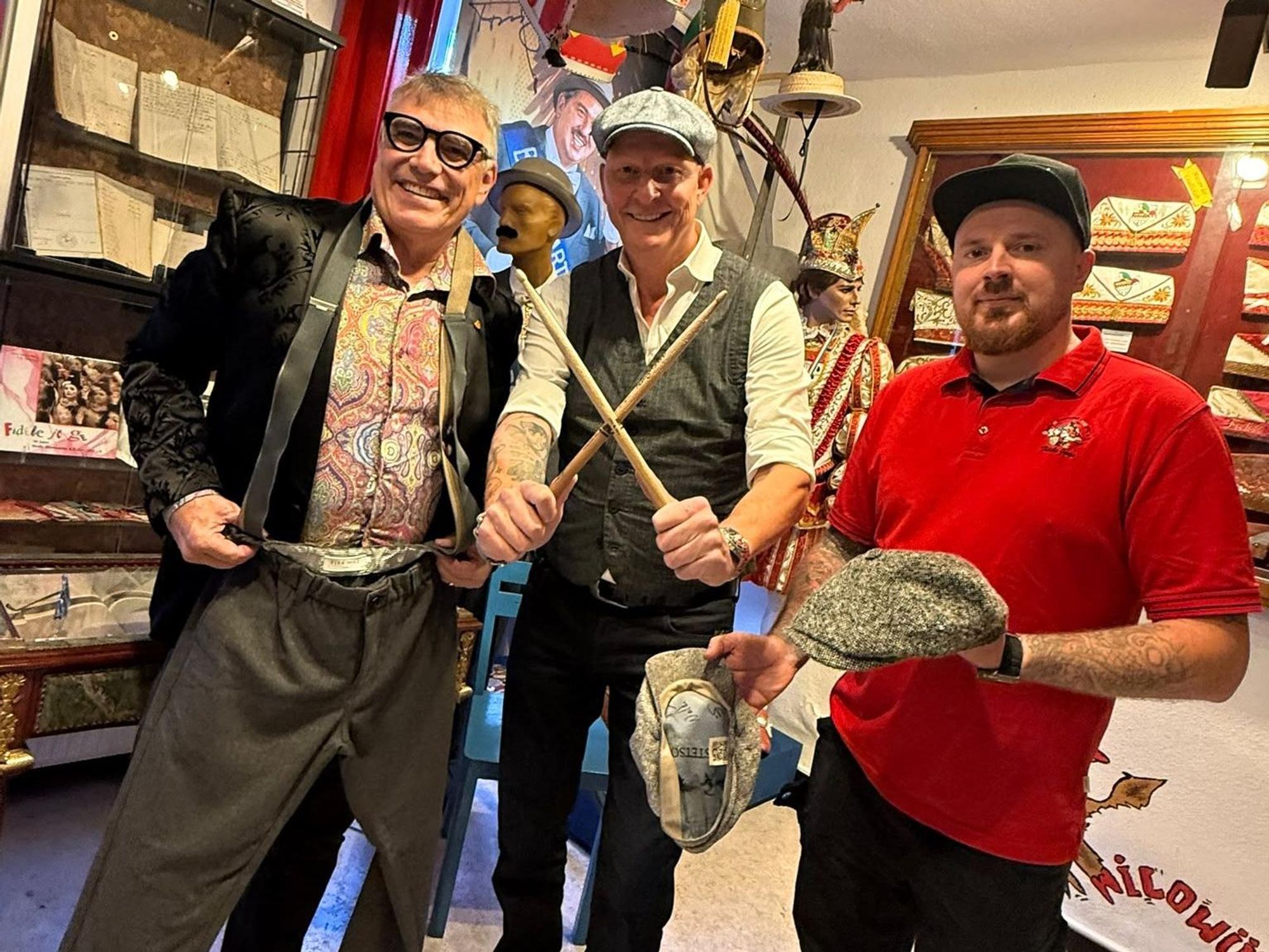 Jochen Damm im Museum der Dünnwalder KG.