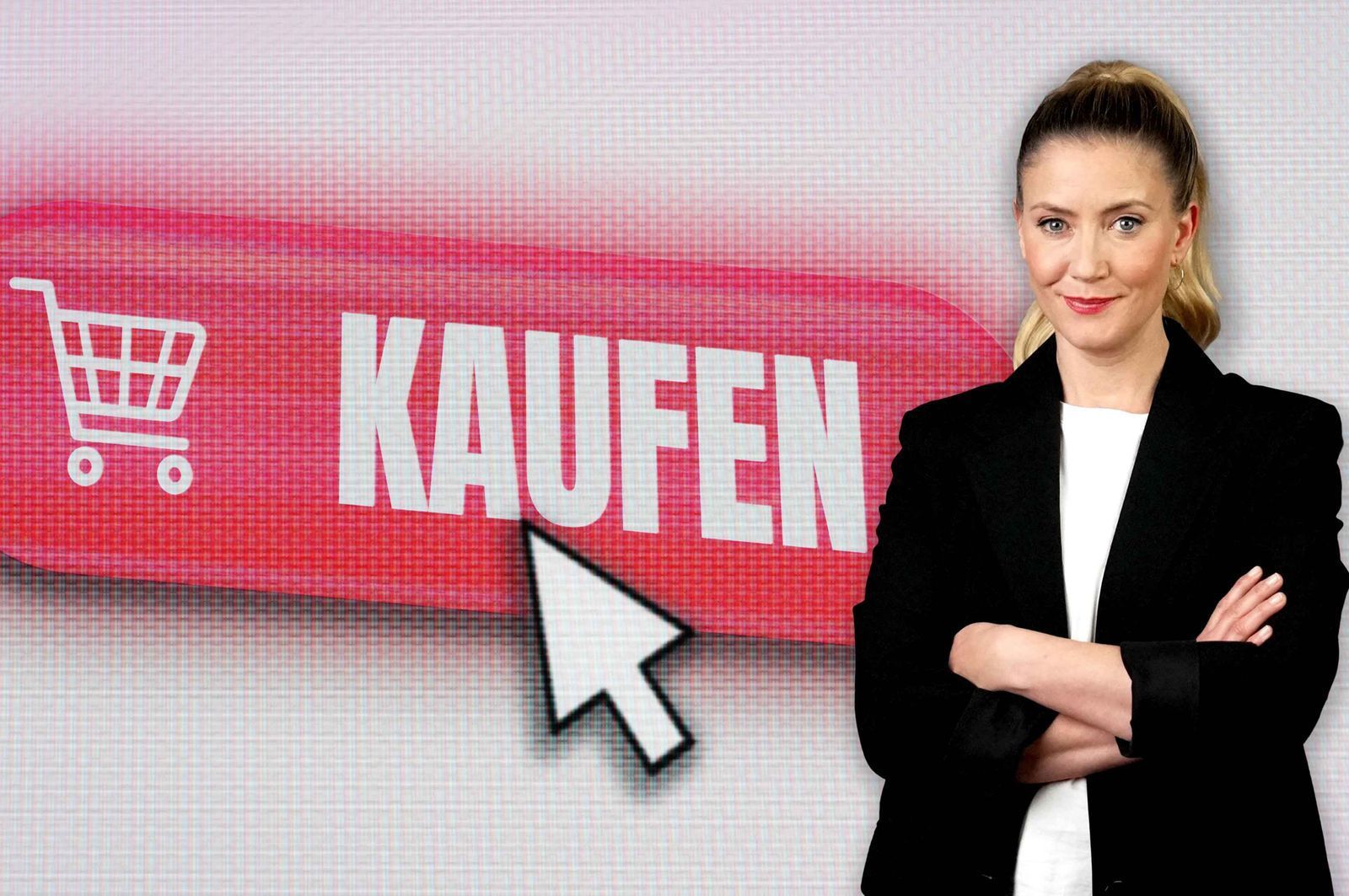 Pia Osterhaus deckt im Auftrag des ZDF „Die Tricks der Onlinehändler“ auf. (Bild: ZDF/Christopher Scheit)