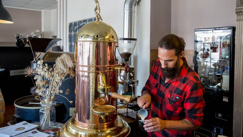 Kaffeerösterei Mahou in Porz-Wahn. (Archivbild)