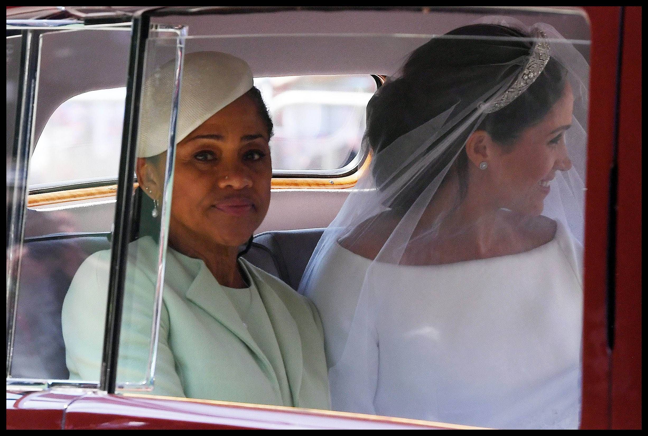 Doria Ragland und Herzogin Meghan am Tag ihrer royalen Hochzeit 2018.