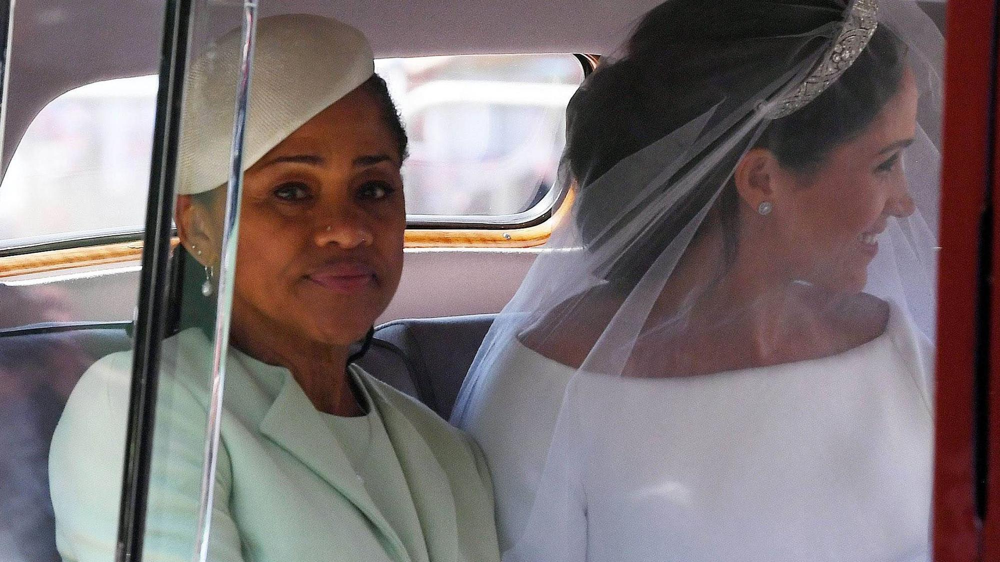 Doria Ragland und Herzogin Meghan am Tag ihrer royalen Hochzeit 2018.