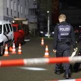 Polizei im Einsatz.