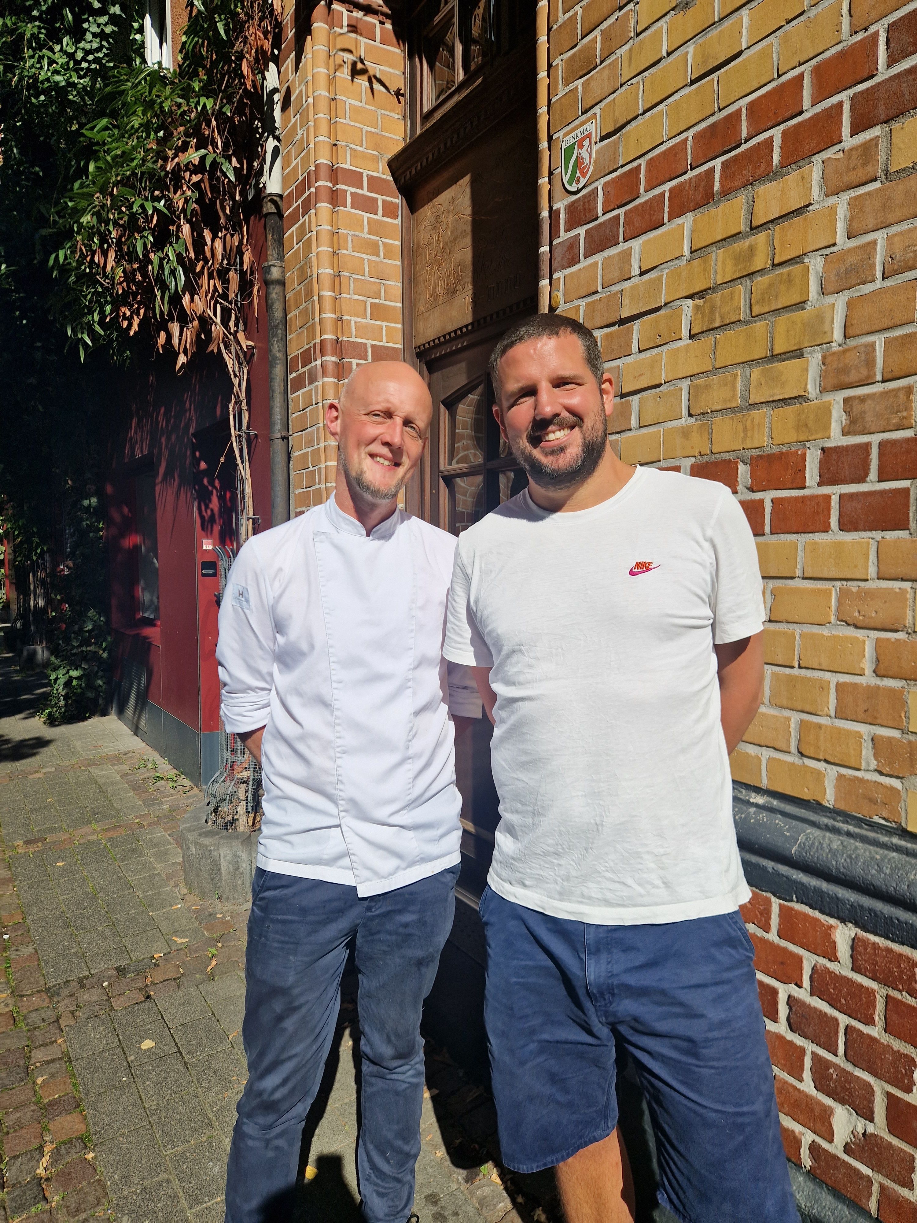 Chefkoch Sven Kloppenburg und Gastronom Till Riekenbrauk