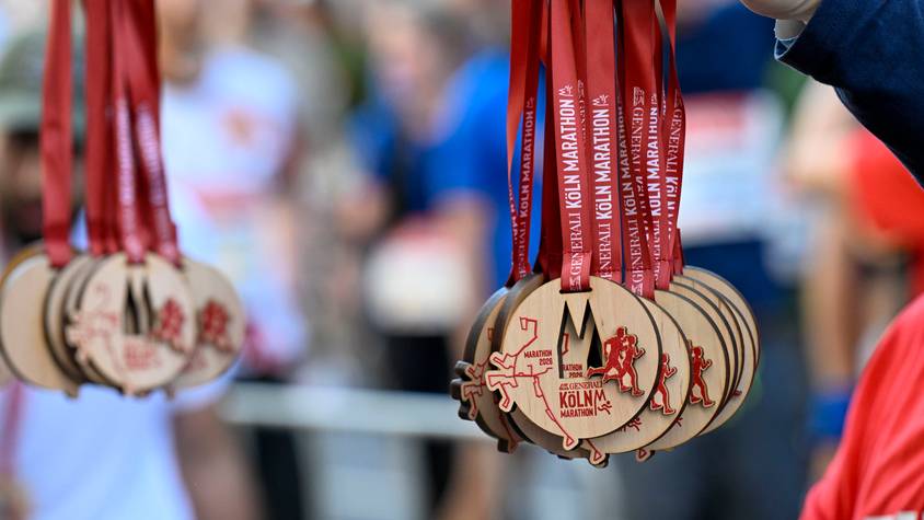 Am 28. Generali Köln Marathon nehmen 41.000 Läuferinnen und Läufer teil.