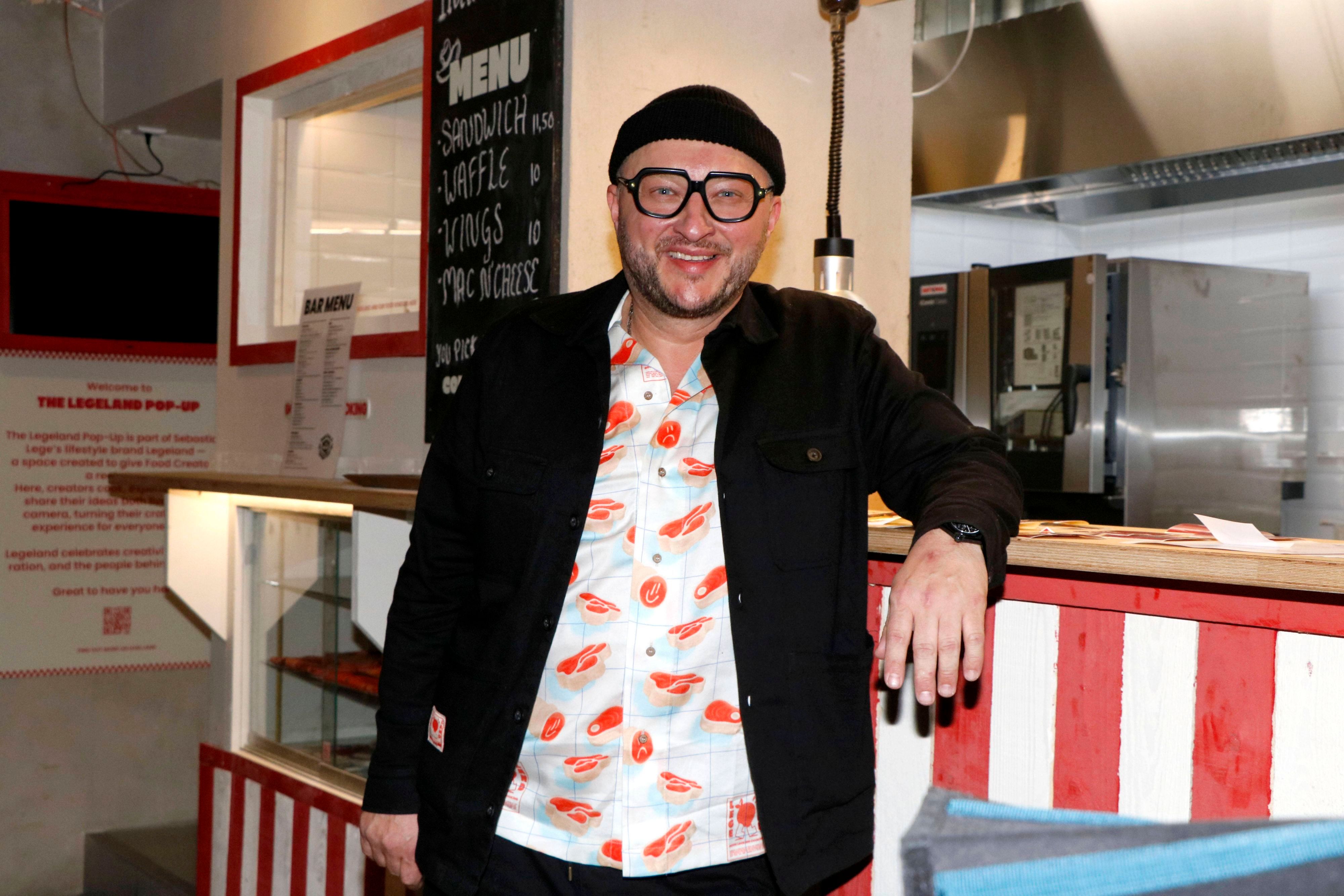 Sebastian Lege bei der Wiedereröffnung der Markthalle Pfefferberg und Start des LegeLand Pop-Ups im Pfefferberg Berlin am 16.1.2026.