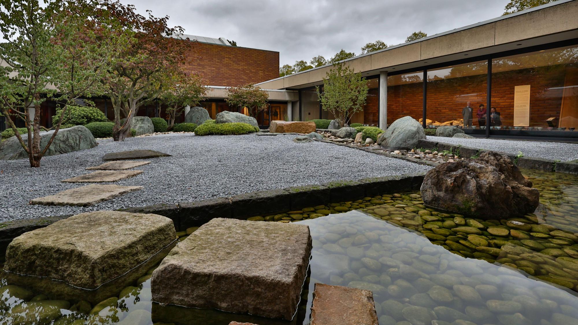 Der neue Garten im Museum für Ostasiatische Kunst.