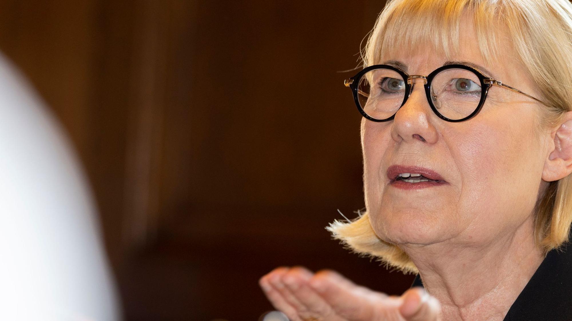 Thyssenkrupp will seine Stahlsparte verselbstständigen. «Ich habe den Eindruck, dass es aktuell ein gutes Zeitfenster für einen solchen Schritt gibt», sagte jetzt die Chefin der Krupp-Stiftung, Ursula Gather, in einem Interview der WAZ. (Archivbild)