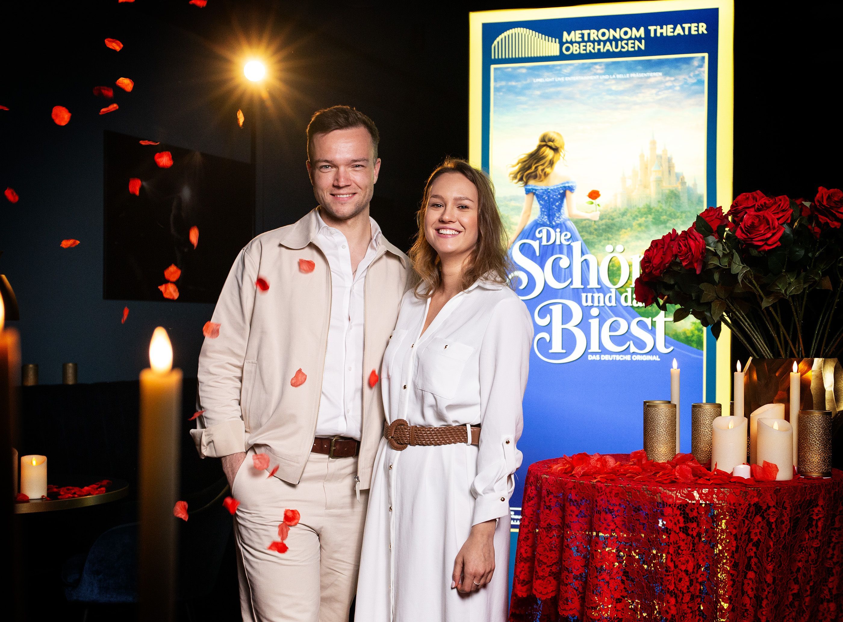 Alida Will und Robin Reitsma sind „Die Schöne und das Biest“.