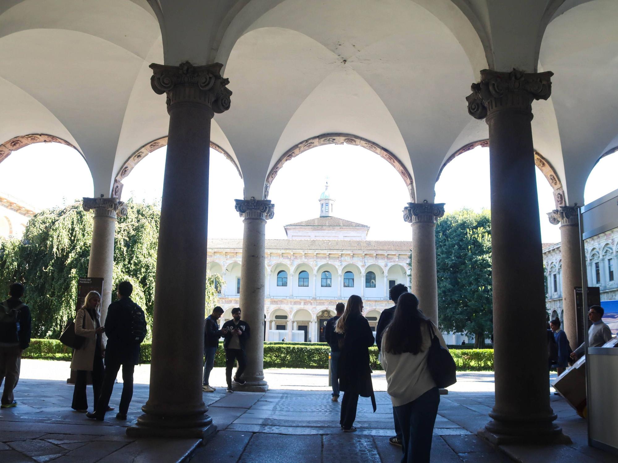 Die Universität Mailand „La Statale“ ist eine der renommiertesten staatlichen Universitäten Italiens. (Archivbild) Eine deutsche Erasmus-Studentin berichtet den Carabinieri, von zwei Männern vergewaltigt worden zu sein.