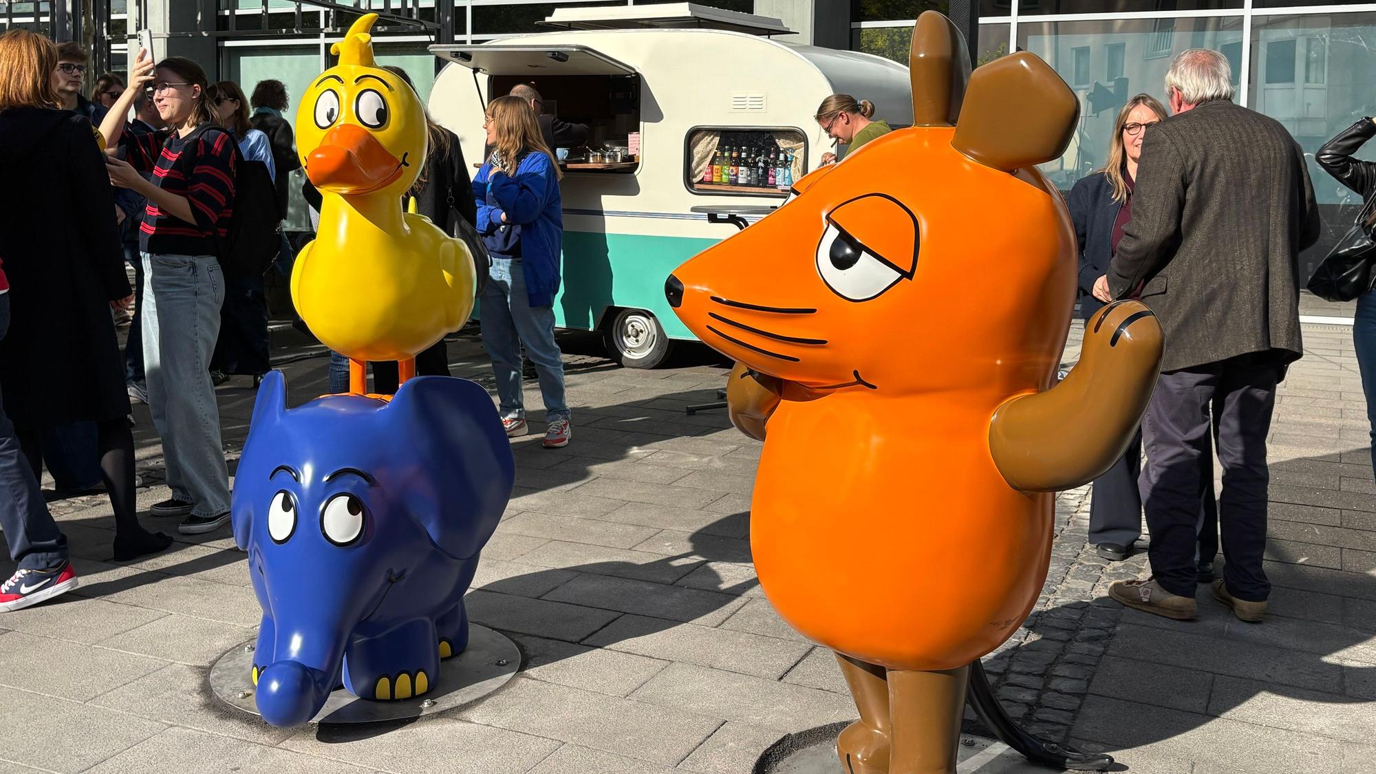 15.10.2026: Die neuen Figuren der Maus, des Elefanten und der Ente