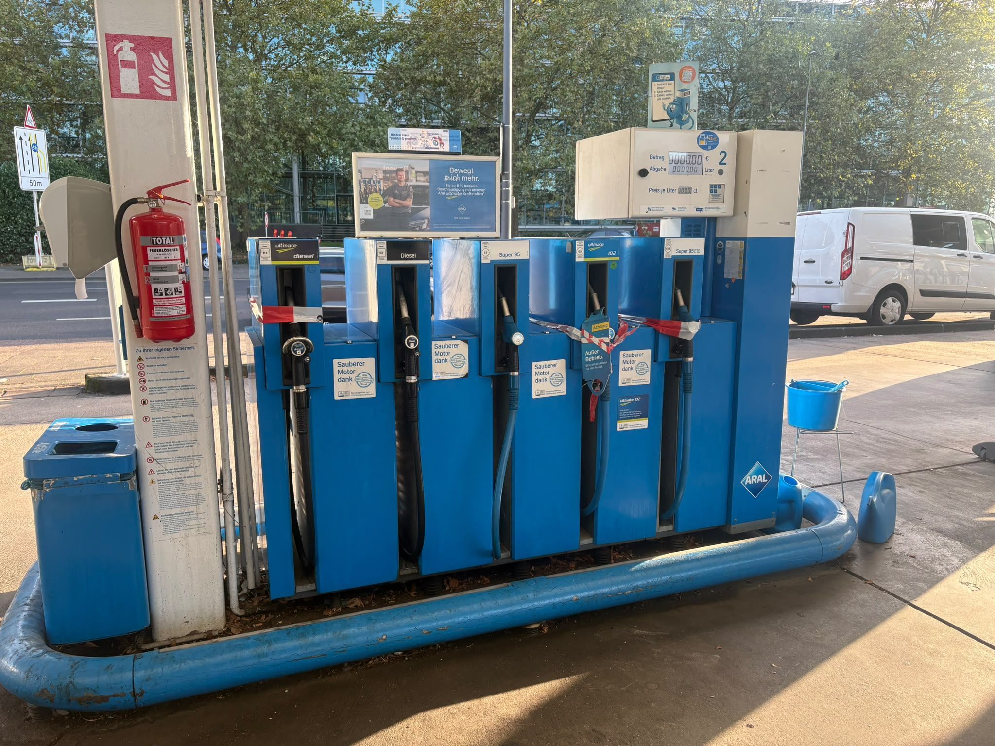 Bei der Aral in Köln-Niehl gab es am 14. und 15. Oktober 2026 weder Benzin noch Diesel