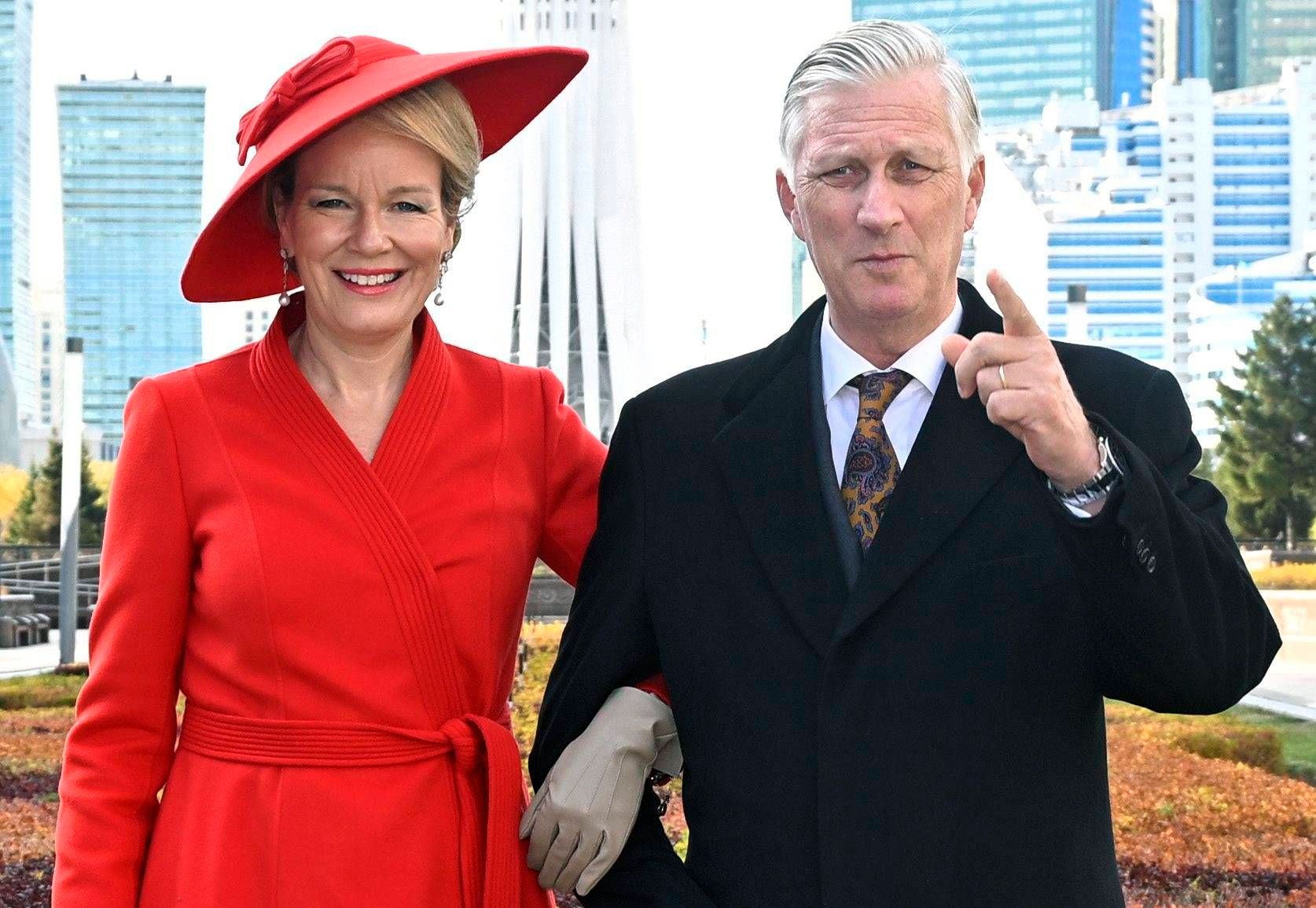 Königin Mathilde und König Philippe haben einen Staatsbesuch in Kasachstan absolviert.