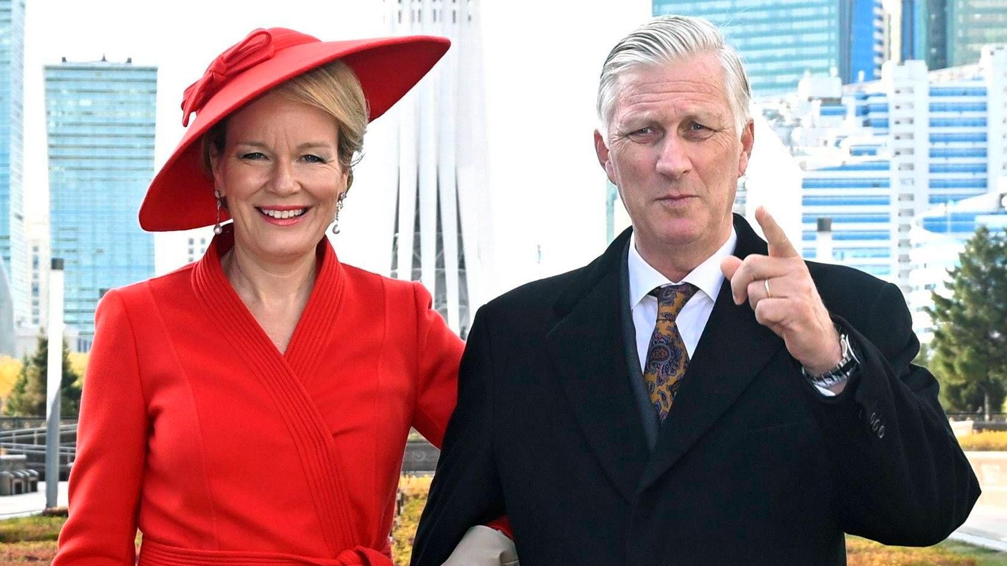 Königin Mathilde und König Philippe haben einen Staatsbesuch in Kasachstan absolviert.
