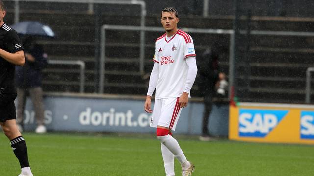 Malek El Mala gegen Bergisch Gladbach.