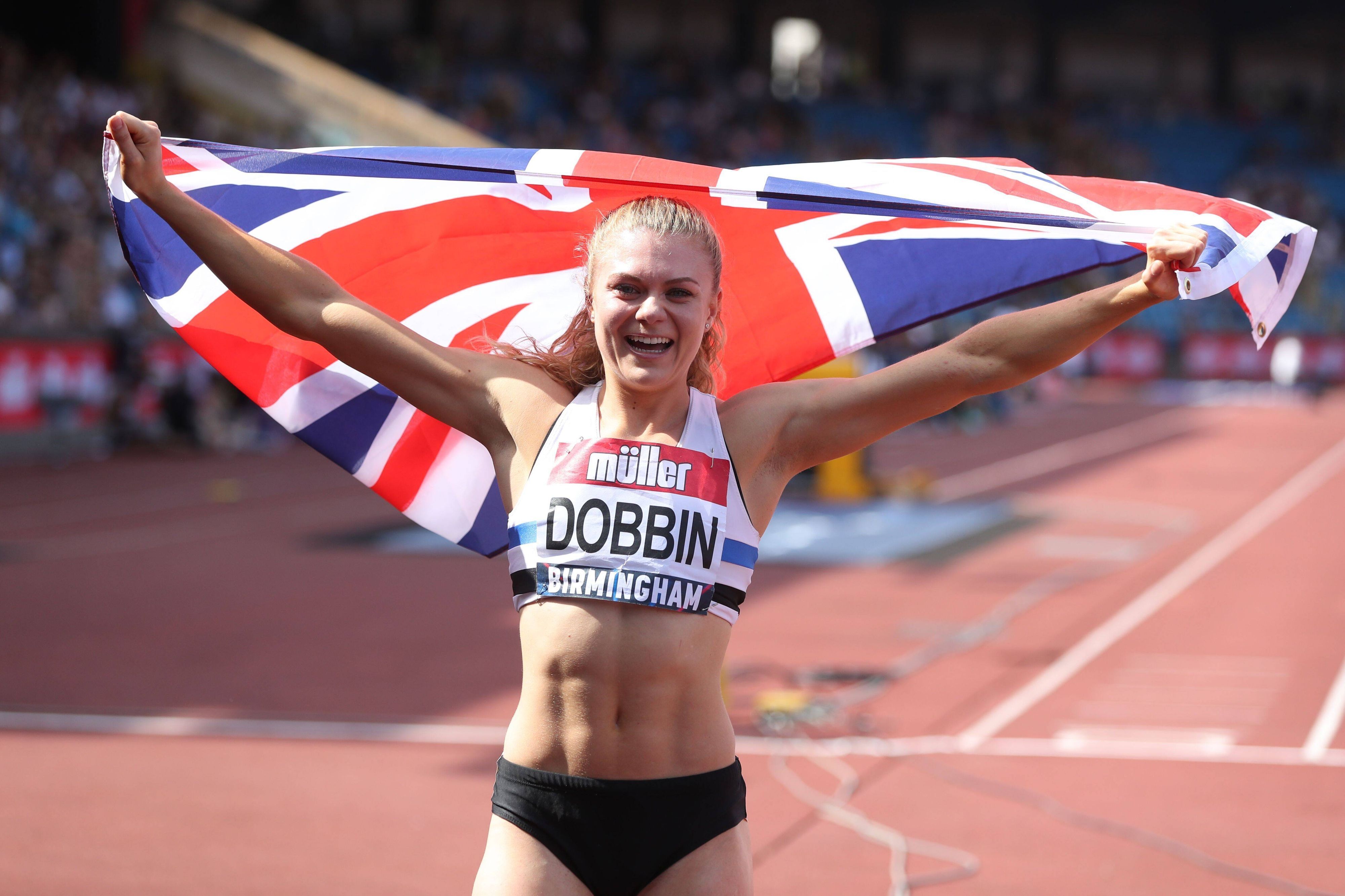 Die britische Sprinterin Beth Dobbin.