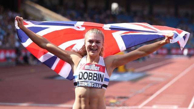 Die britische Sprinterin Beth Dobbin.