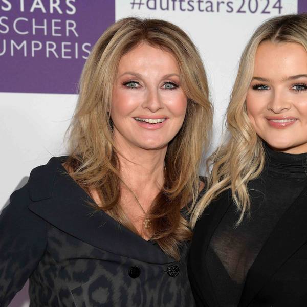 Frauke Ludowig mit Tochter Nele.